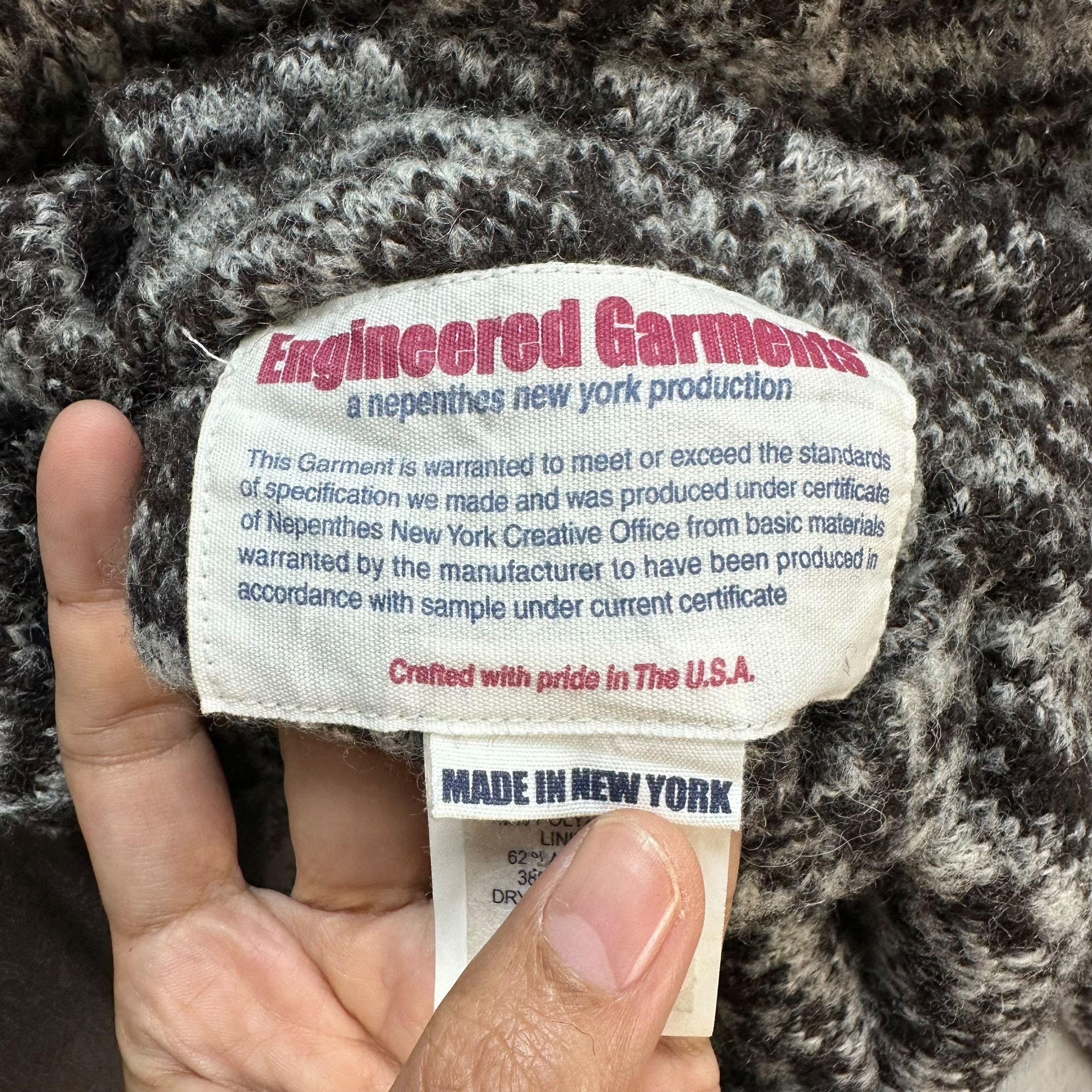 Engineered Garments Engineered Garments Nepenthes New York Wool Coat #A20-0468 Size S / US 4 / IT 40 - 8 Thumbnail