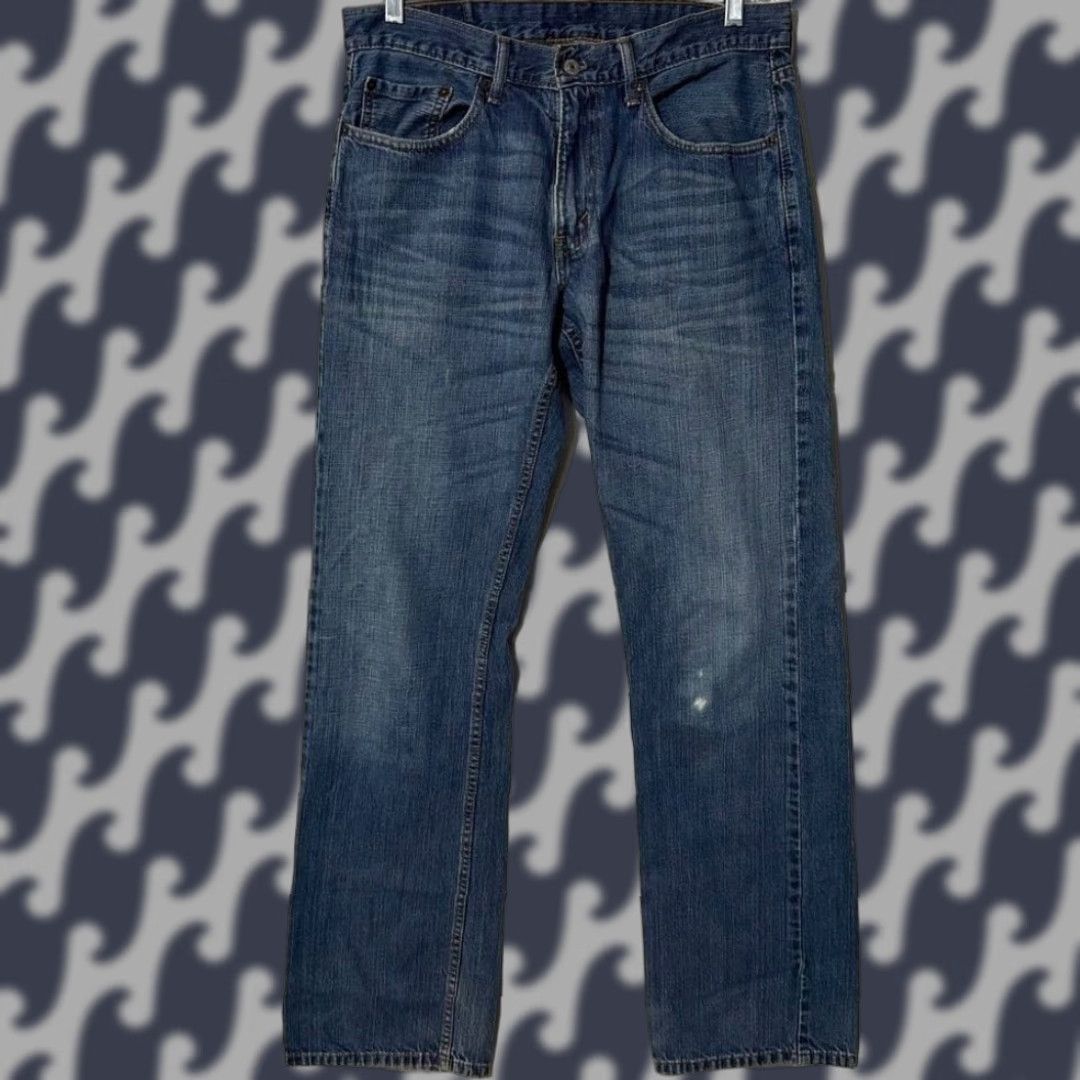 Levi's Levi's 559 Jeans Relaxed Straight Leg Washed Dark Blue Denim 32x34 Mens Regular Size Blue Straight 559 Jeans Mens 32 34 Size US 32 / EU 48 - 1 Thumbnail