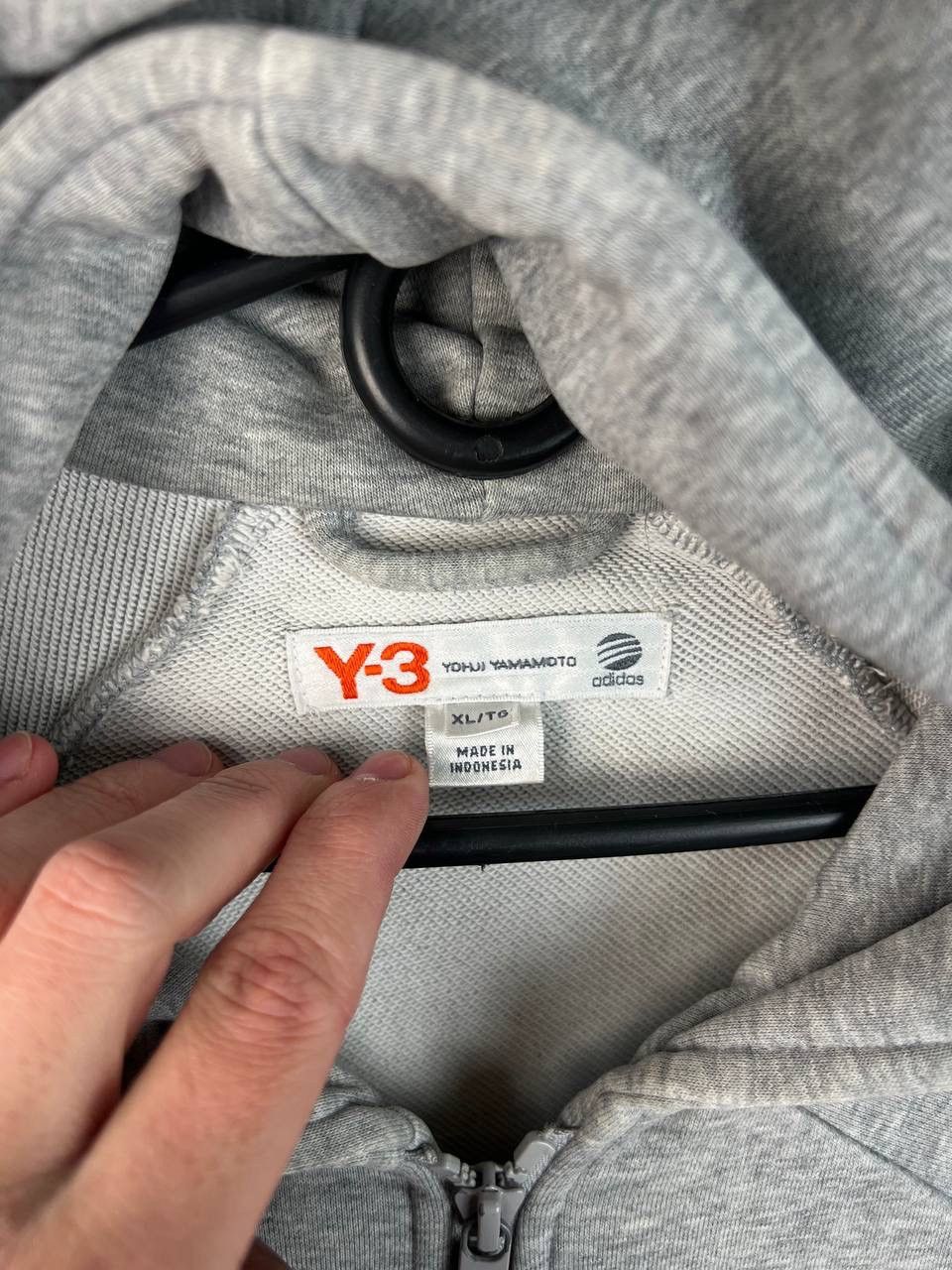 Y-3 Y-3 Yohji Yamamoto Adidas zip hoodie size XL Size US XL / EU 56 / 4 - 6 Thumbnail