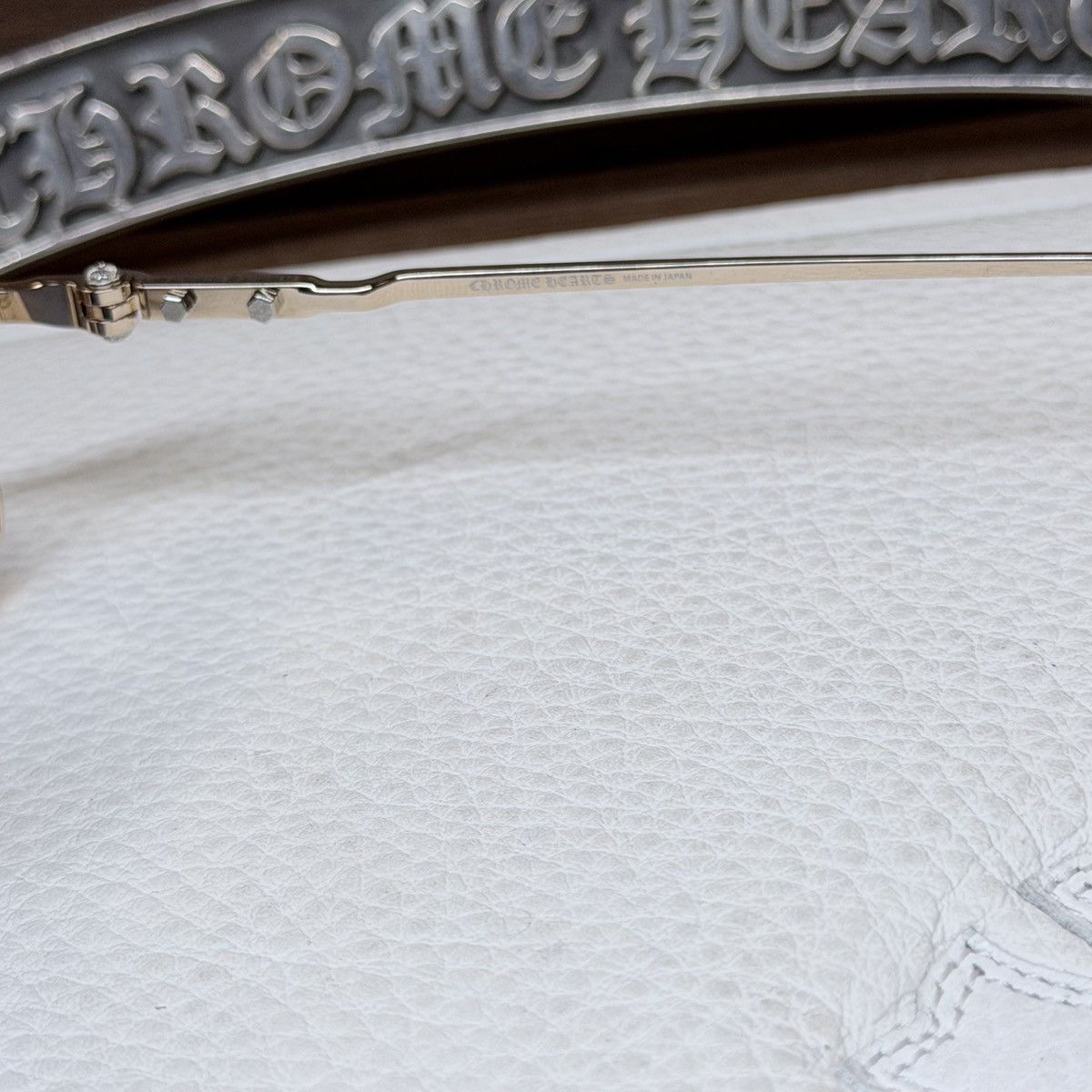 Chrome Hearts Chrome Hearts Buckle Rider 1/1 Sunglasses Size ONE SIZE - 9 Thumbnail