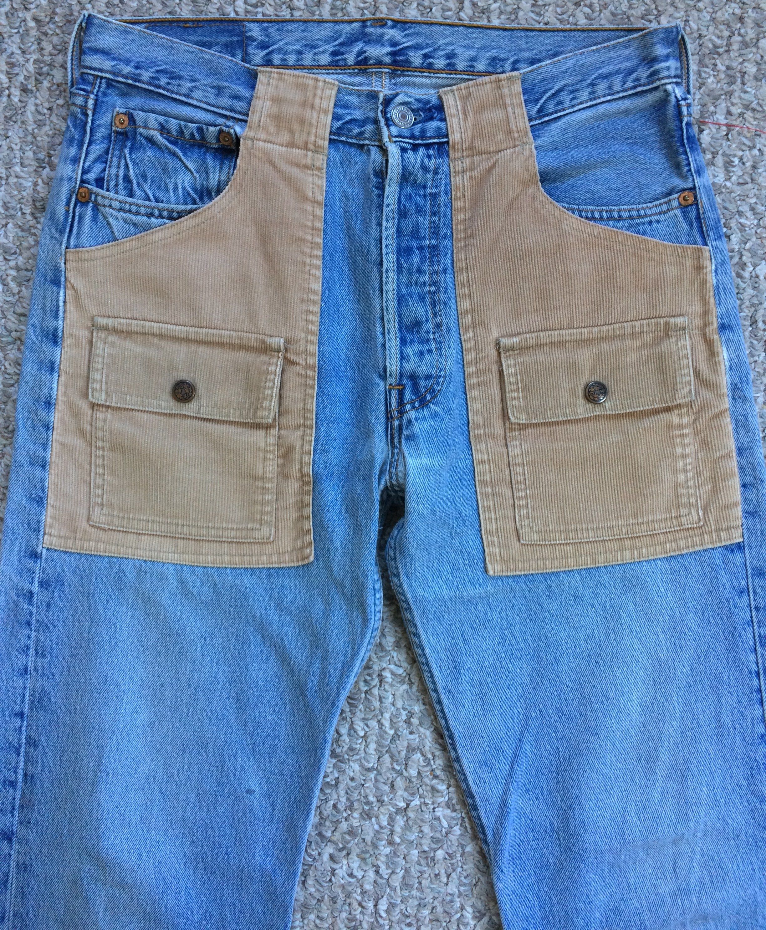 Levi's Sonic Lab Rebuild Hybrid Denim Size US 30 / EU 46 - 2 Thumbnail