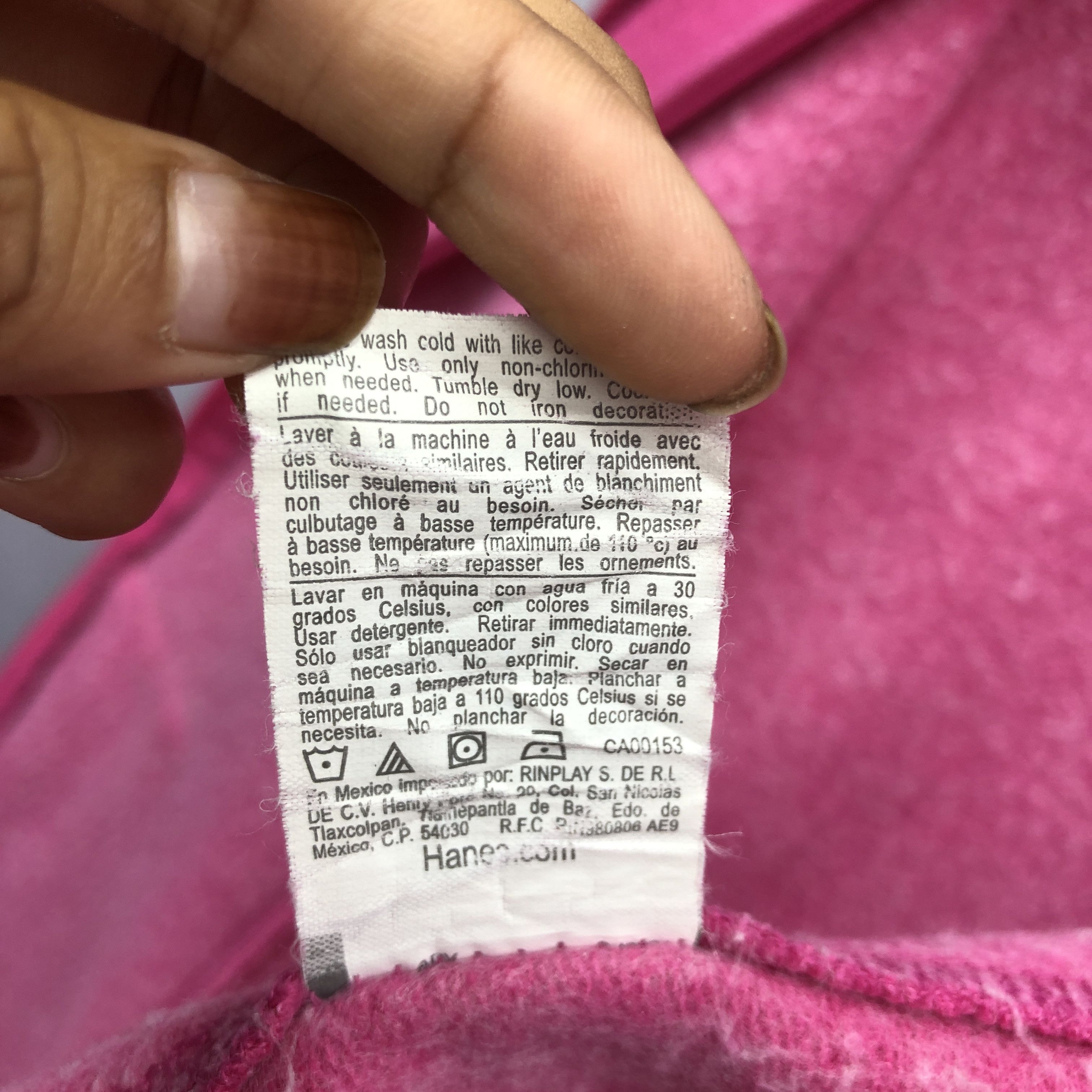 Champion Vintage Champion Pink Hooded Sweater Hood Zipper Sweatshirt Size US M / EU 48-50 / 2 - 7 Thumbnail
