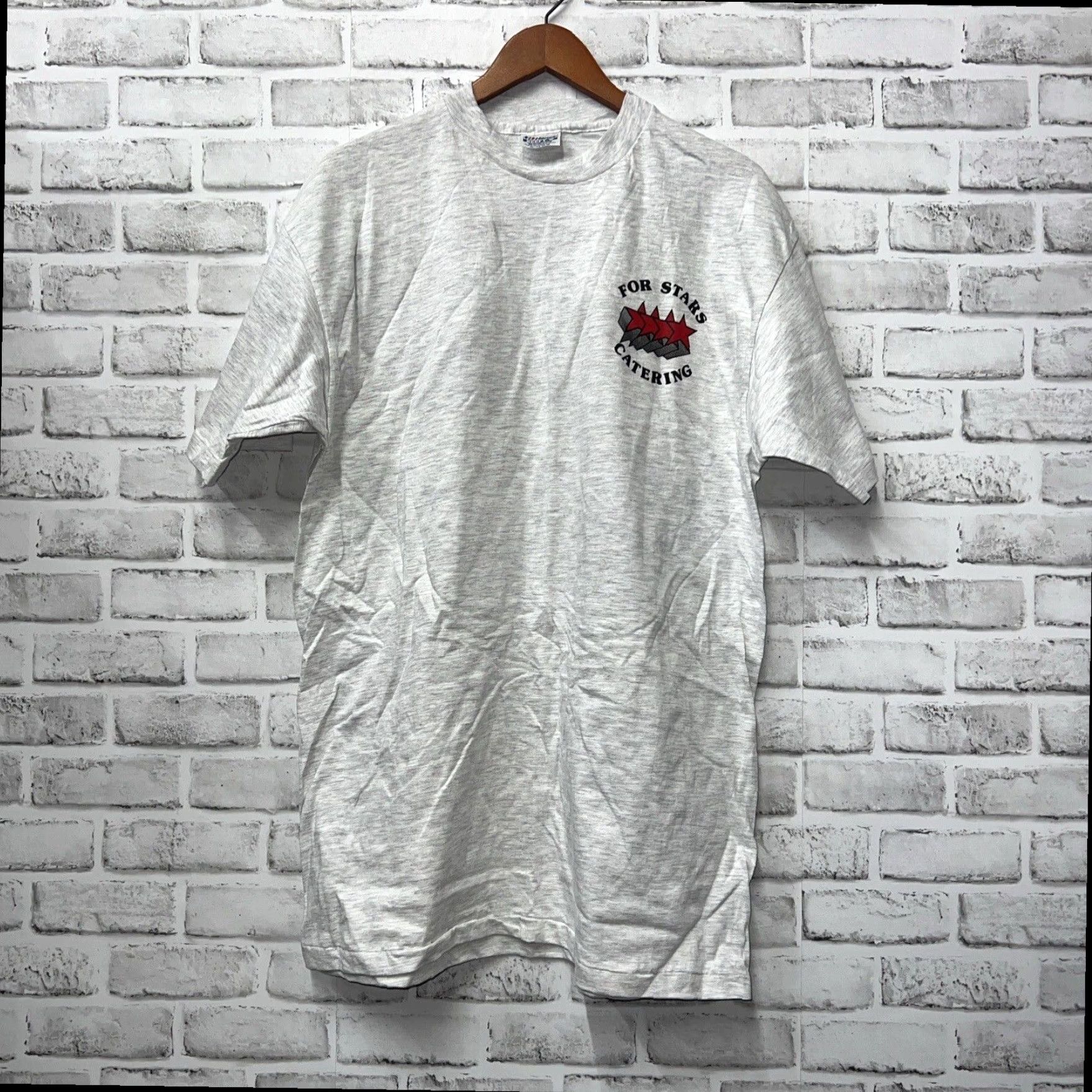 Hanes VINTAGE Hanes Beefy-T Gray Stitch Disney T-Shirt Mens XL Regular Size Star Theme Size US XL / EU 56 / 4 - 3 Thumbnail