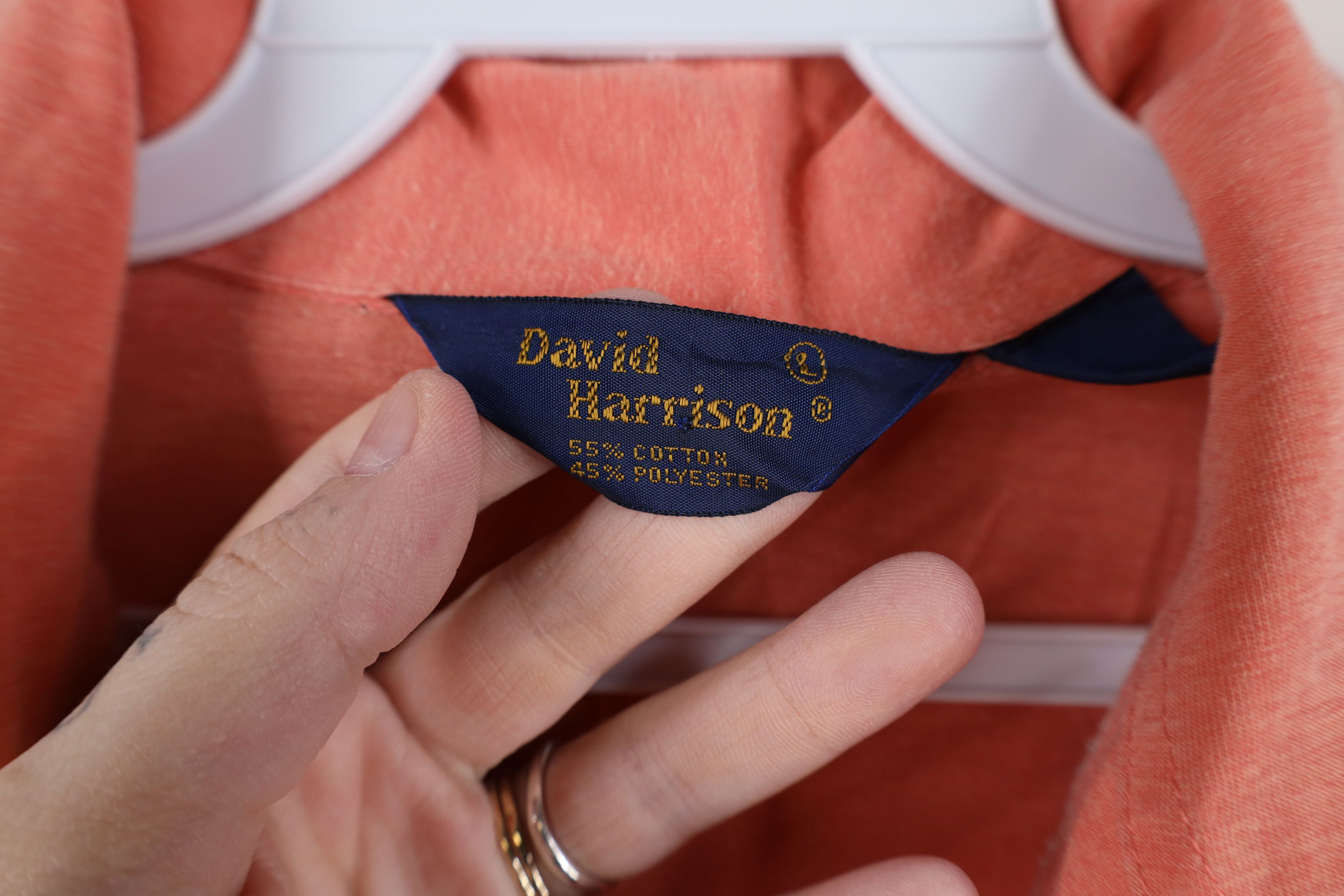 Vintage Vintage 70s Streetwear Chambray Collared Golf Polo Shirt Size US L / EU 52-54 / 3 - 9 Thumbnail
