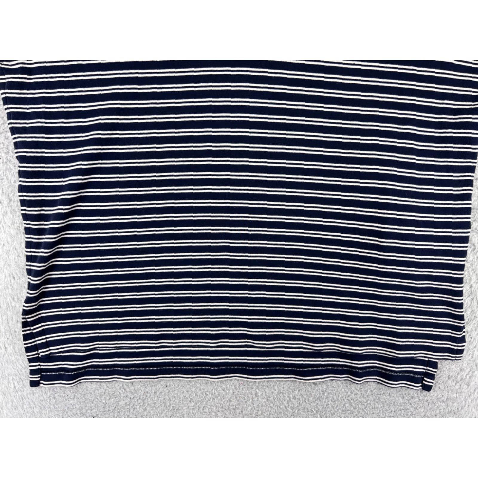 Ralph Lauren VINTAGE Ralph Lauren Polo Shirt Mens Large Blue White Stripe Golf Cotton Size US L / EU 52-54 / 3 - 7 Thumbnail