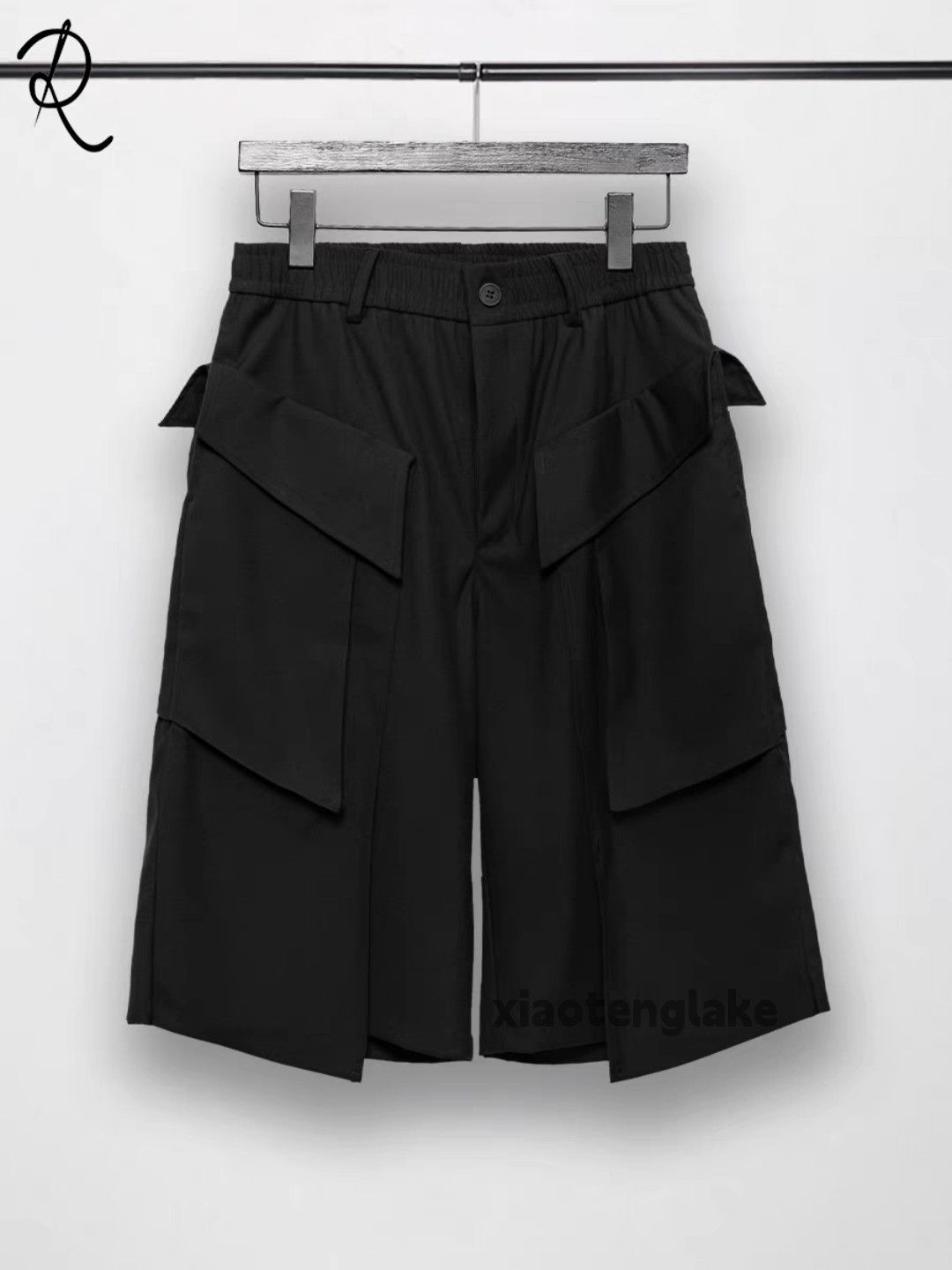 Designer Unisex utility punk yuppie loose baggy cargo shorts Size US 28 / EU 44 - 4 Thumbnail