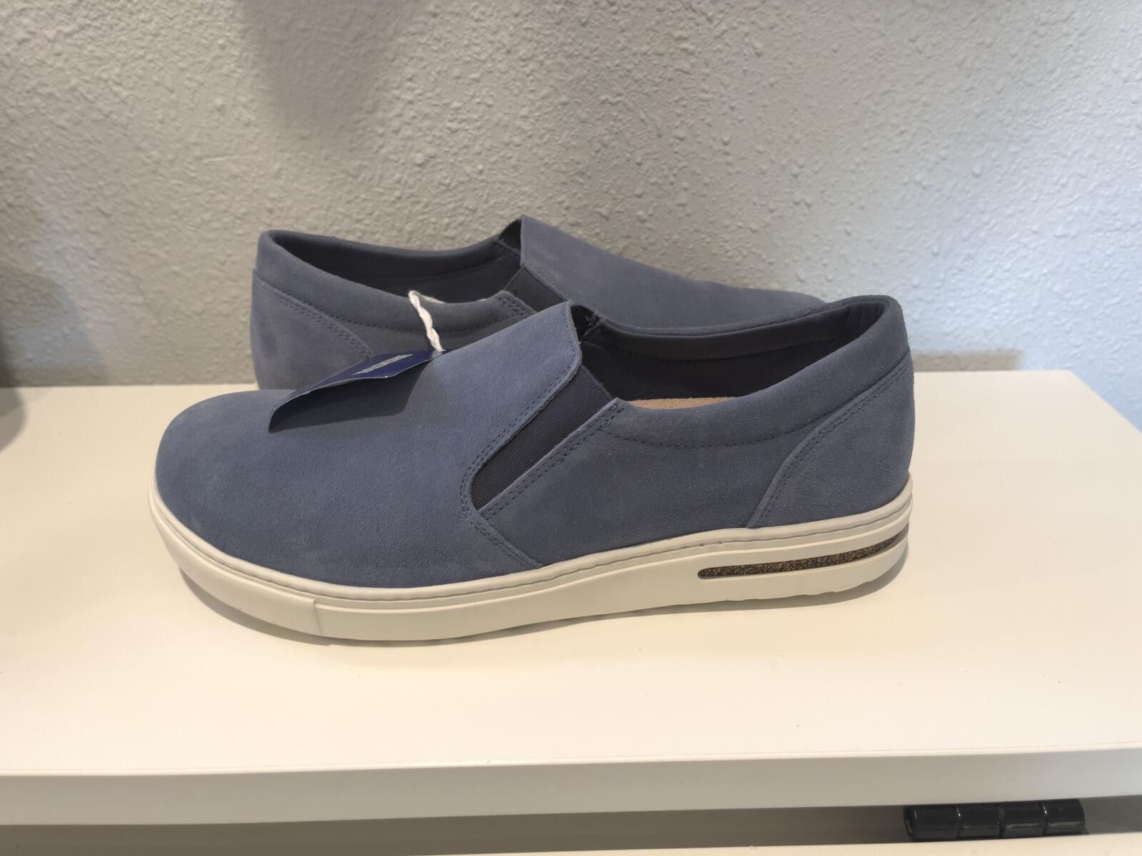 Birkenstock Birkenstock Blue Suede Oswega Size US 9 / EU 42 - 1 Thumbnail