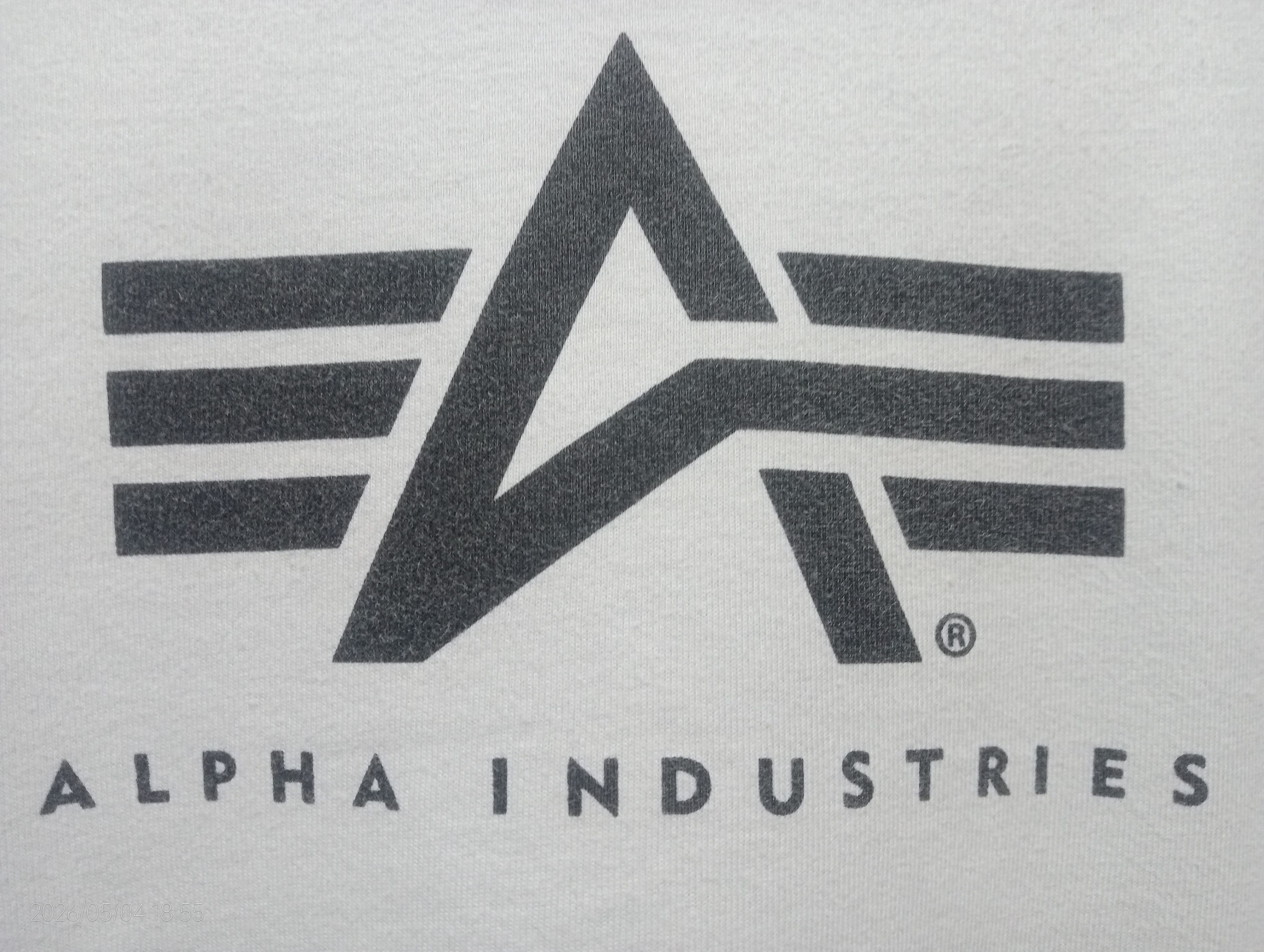 Alpha Industries Vintage Alpha Industries Long Sleeve Tshirt Size US XL / EU 56 / 4 - 9 Thumbnail
