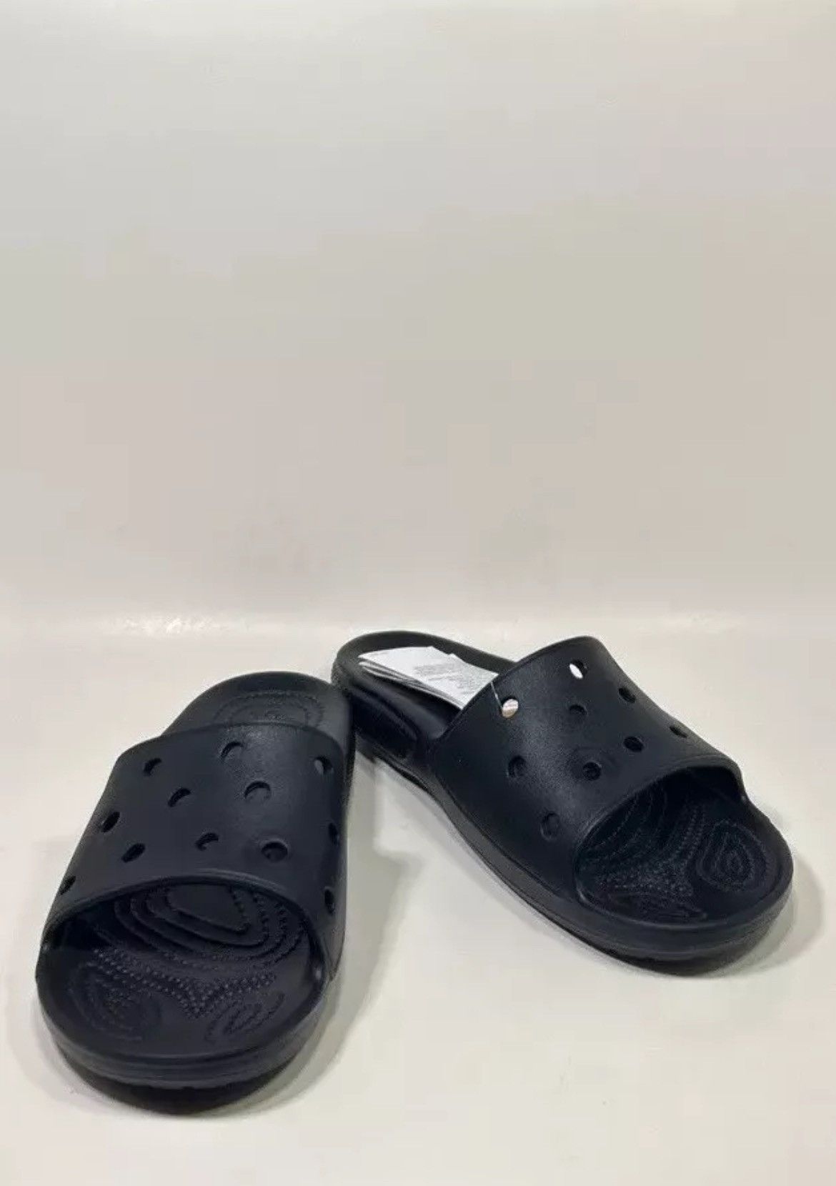 Crocs Size 6 - Men's Crocs Classic Black Slides 206121-001 Wmns 8 Size US 6 / EU 39 - 2 Thumbnail