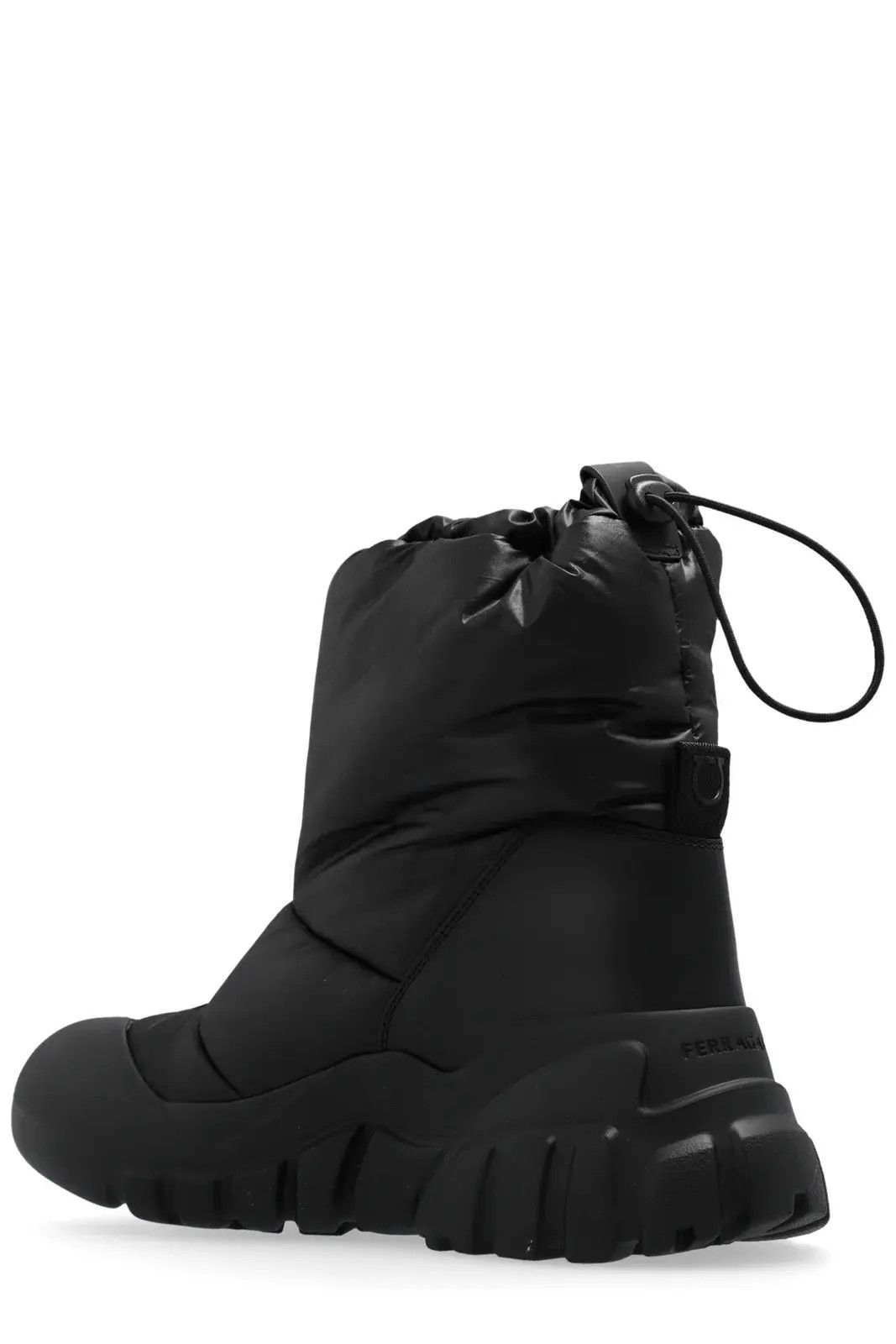 Salvatore Ferragamo o1s1rm0924 Deode Snow Boots in Black Size US 9.5 / IT 39.5 - 4 Thumbnail