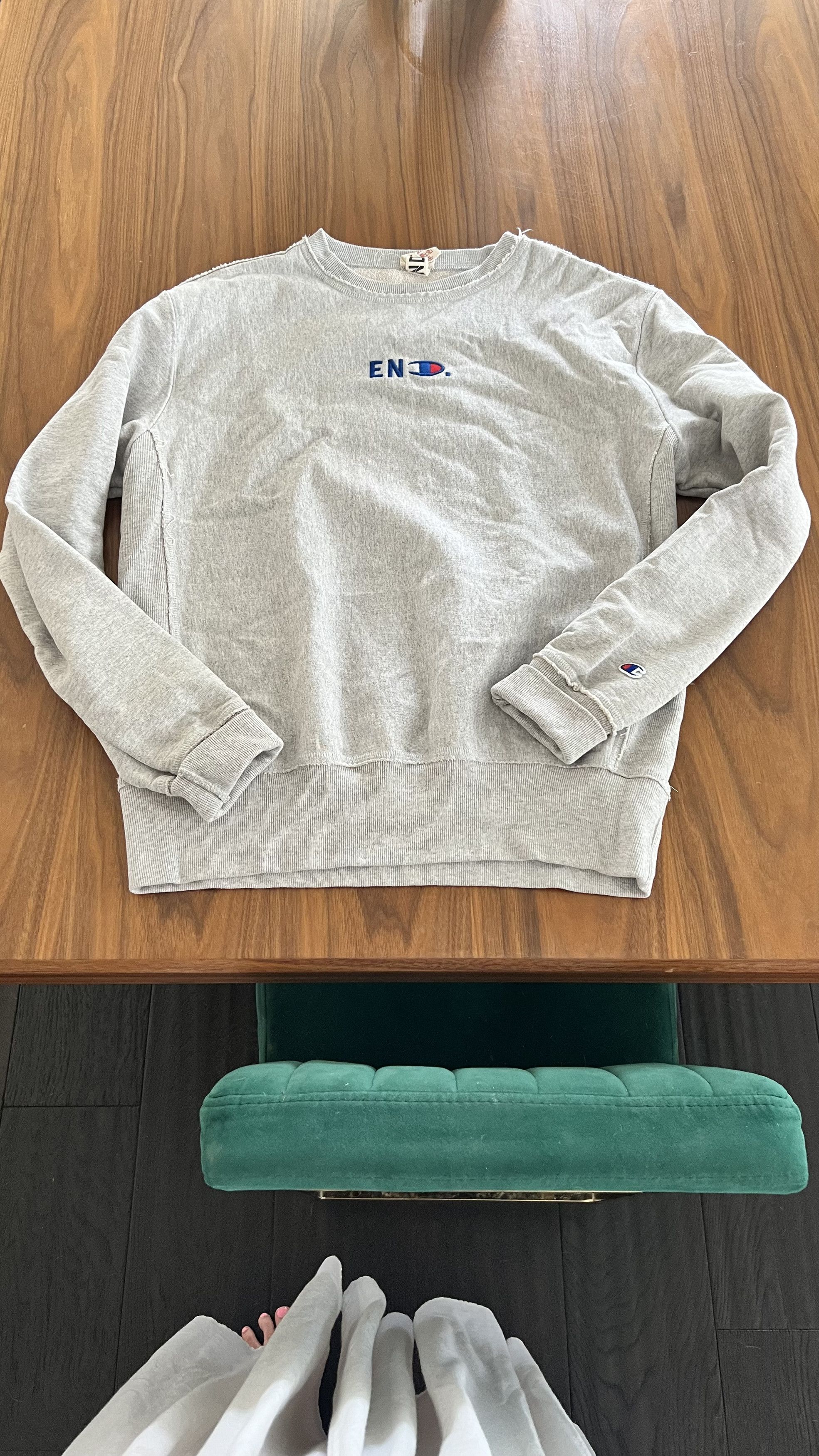 Champion END. X CHAMPION "FIFTH ANNIVERSARY" CREWNECK Size US XL / EU 56 / 4 - 2 Thumbnail
