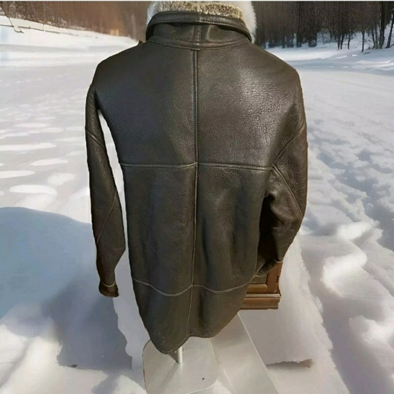 Other Utex Design Full Brown Shearling Size XL Size XL / US 12-14 / IT 48-50 - 2 Thumbnail