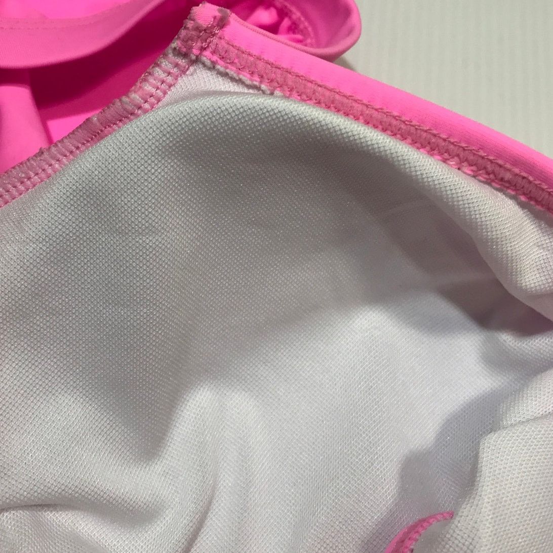 Other Wild Pink High Performance Swimwear Puff Sleeve Top L Size L / US 10 / IT 46 - 3 Thumbnail