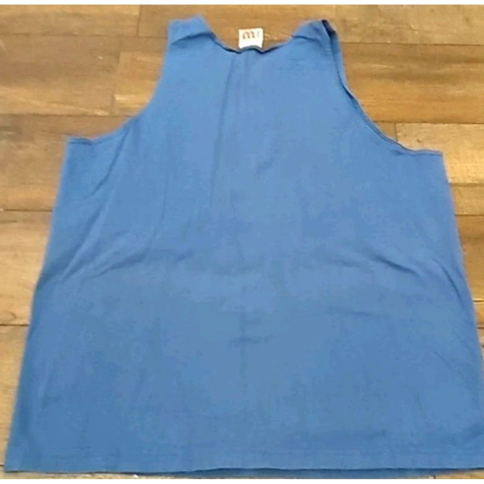 Wilson VINTAGE Wilson Tennis Tank Top T-Shirt Mens XL Muscle Shirt USA Shirt Sleeveless Blue Cotton Graphic Print 90s Beach Sports USA Mens XL Size US XL / EU 56 / 4 - 3 Thumbnail