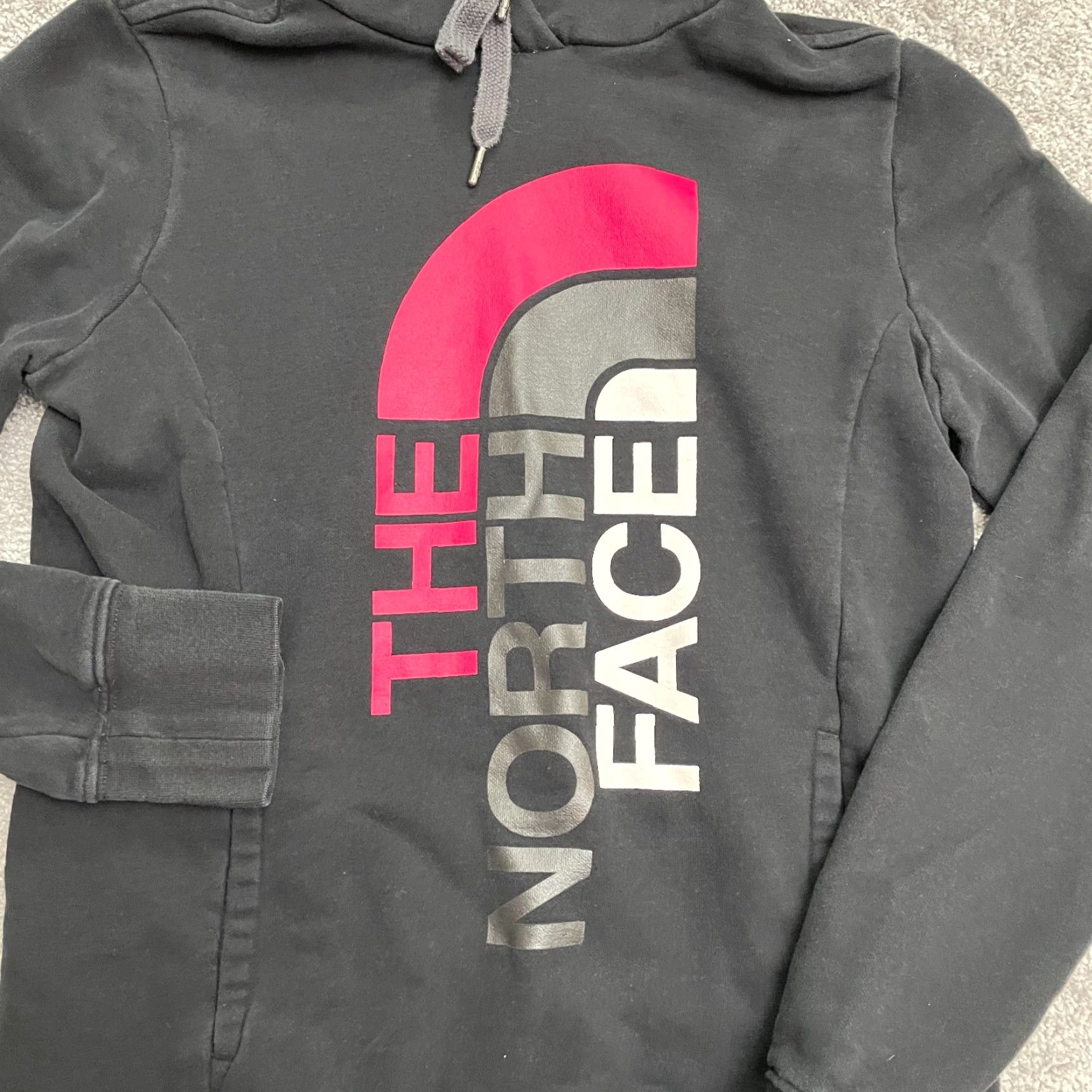 The North Face The North Face Hoodie Womens Small Black Graphic Outdoor Pullover Sweatshirt Size S / US 4 / IT 40 - 3 Thumbnail