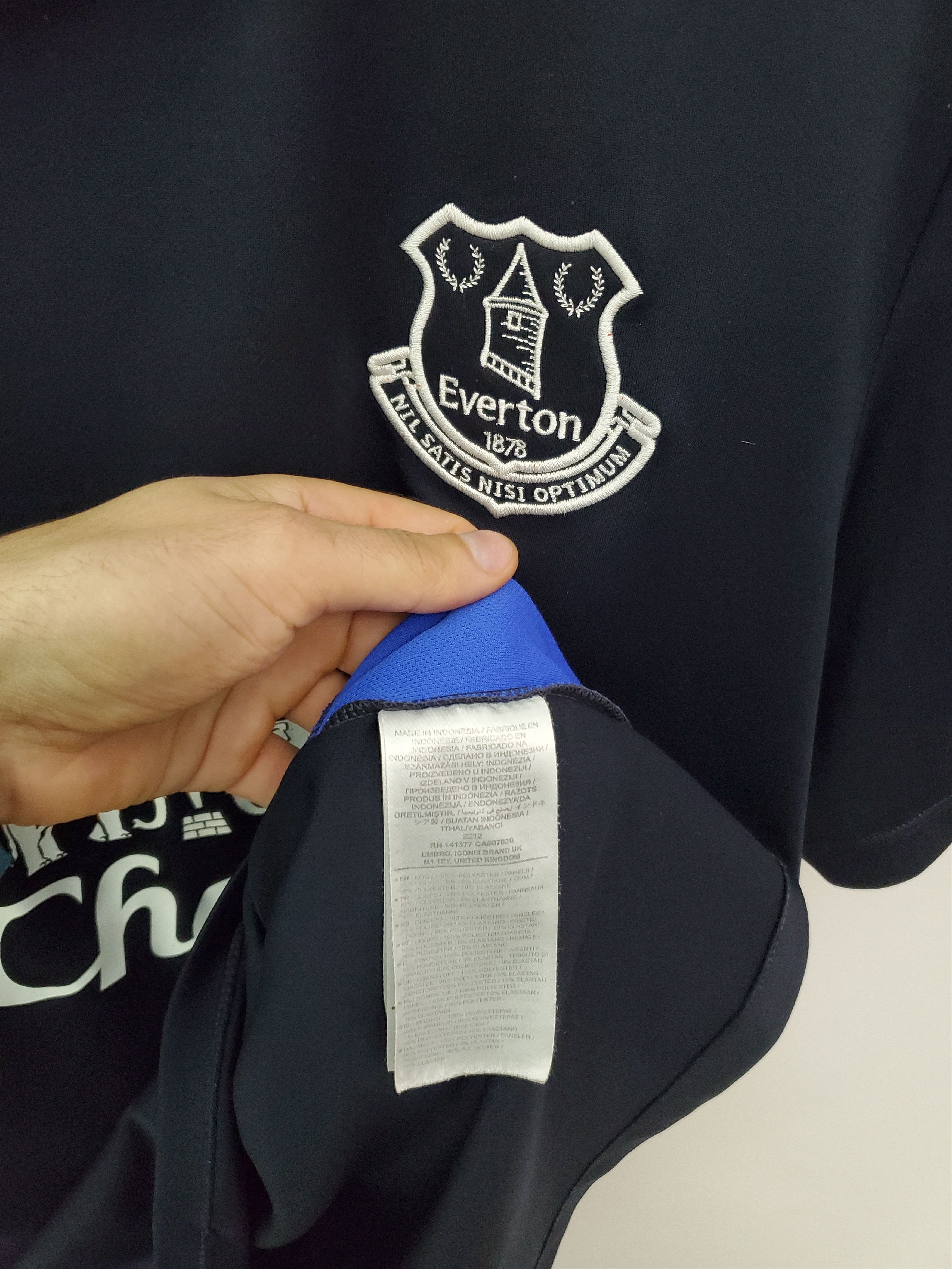 Umbro EVERTON 2015 2016 SHIRT JERSEY FOOTBALL SOCCER UMBRO Xl Size US XL / EU 56 / 4 - 5 Thumbnail