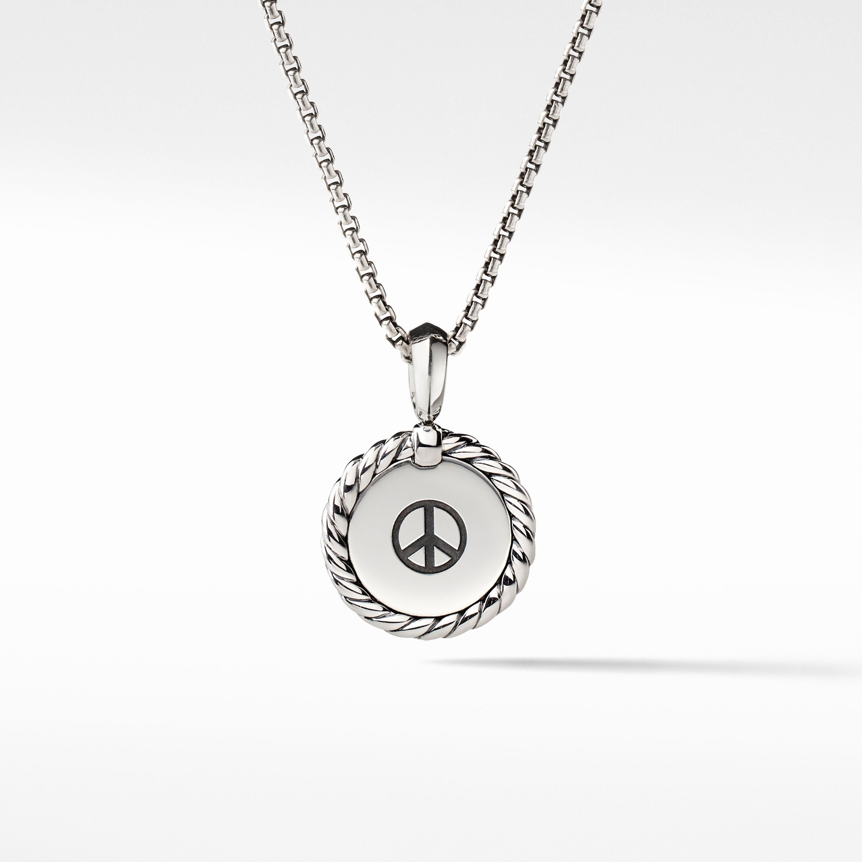 David Yurman o1w1db10526 D14807 Size:9/ Engravable Circle Charm in Silver Size ONE SIZE - 1 Preview