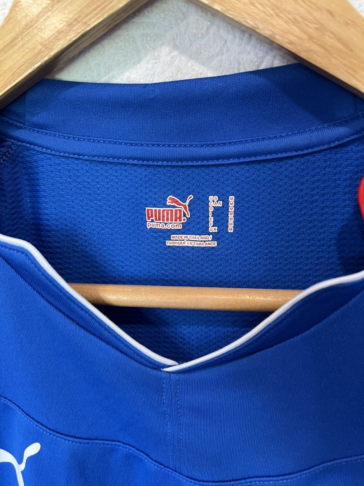 Puma Italy Puma 2010 Home Kit Soccer Jersey Football Shirt Blue Size US M / EU 48-50 / 2 - 3 Thumbnail