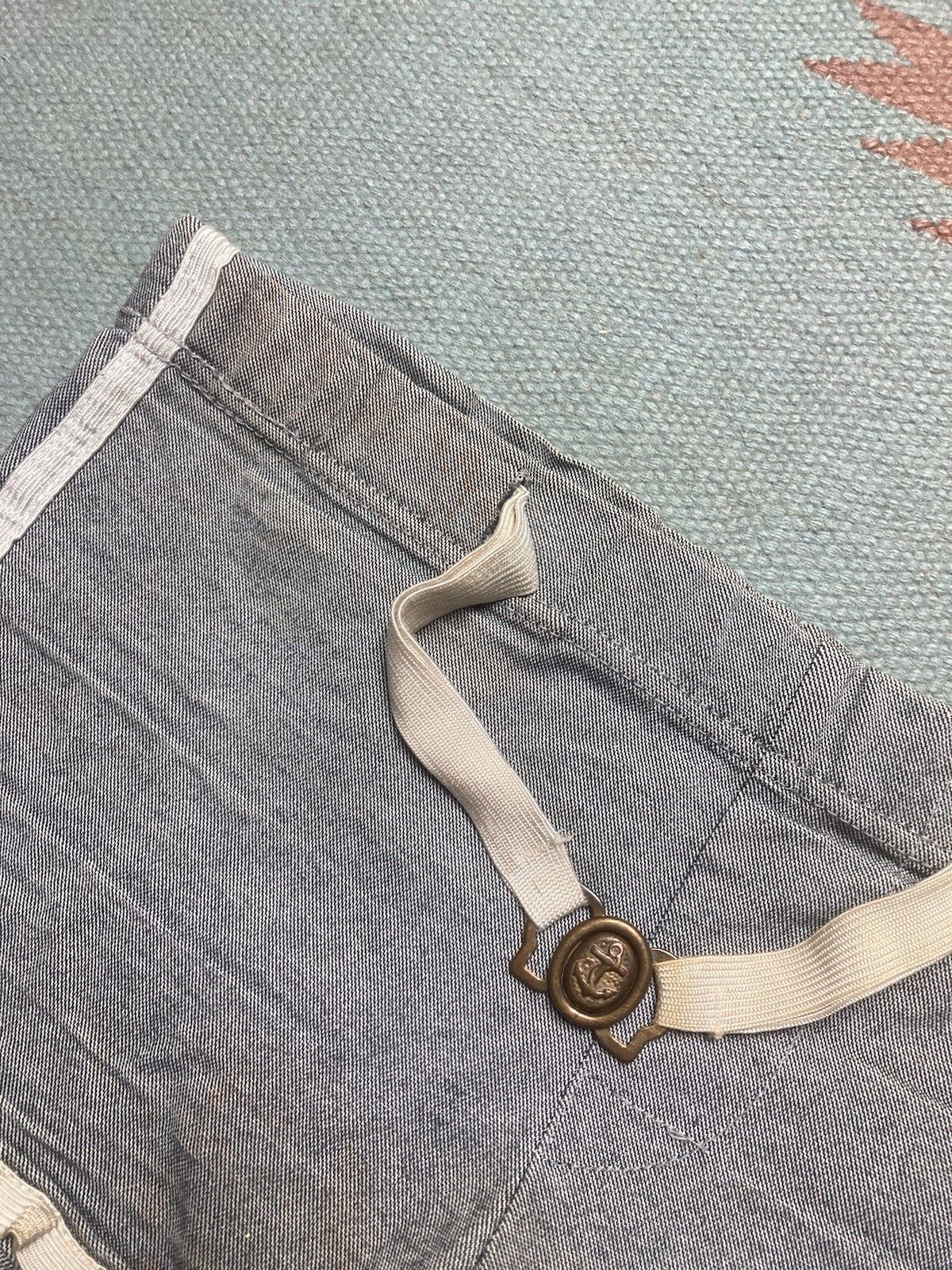 Vintage 1950’s Catalina belted swim trunks shorts logo striped 30 Size US 30 / EU 46 - 4 Thumbnail