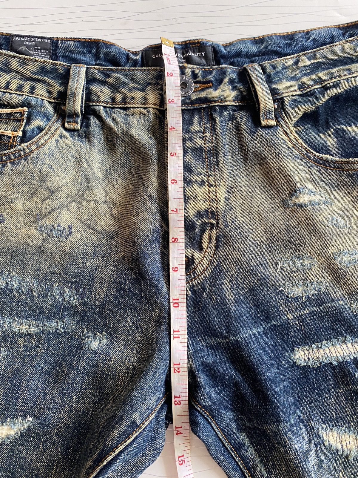 If Six Was Nine Cult of Individuality Japanese Selvedge Denim Size US 38 / EU 54 - 24 Thumbnail