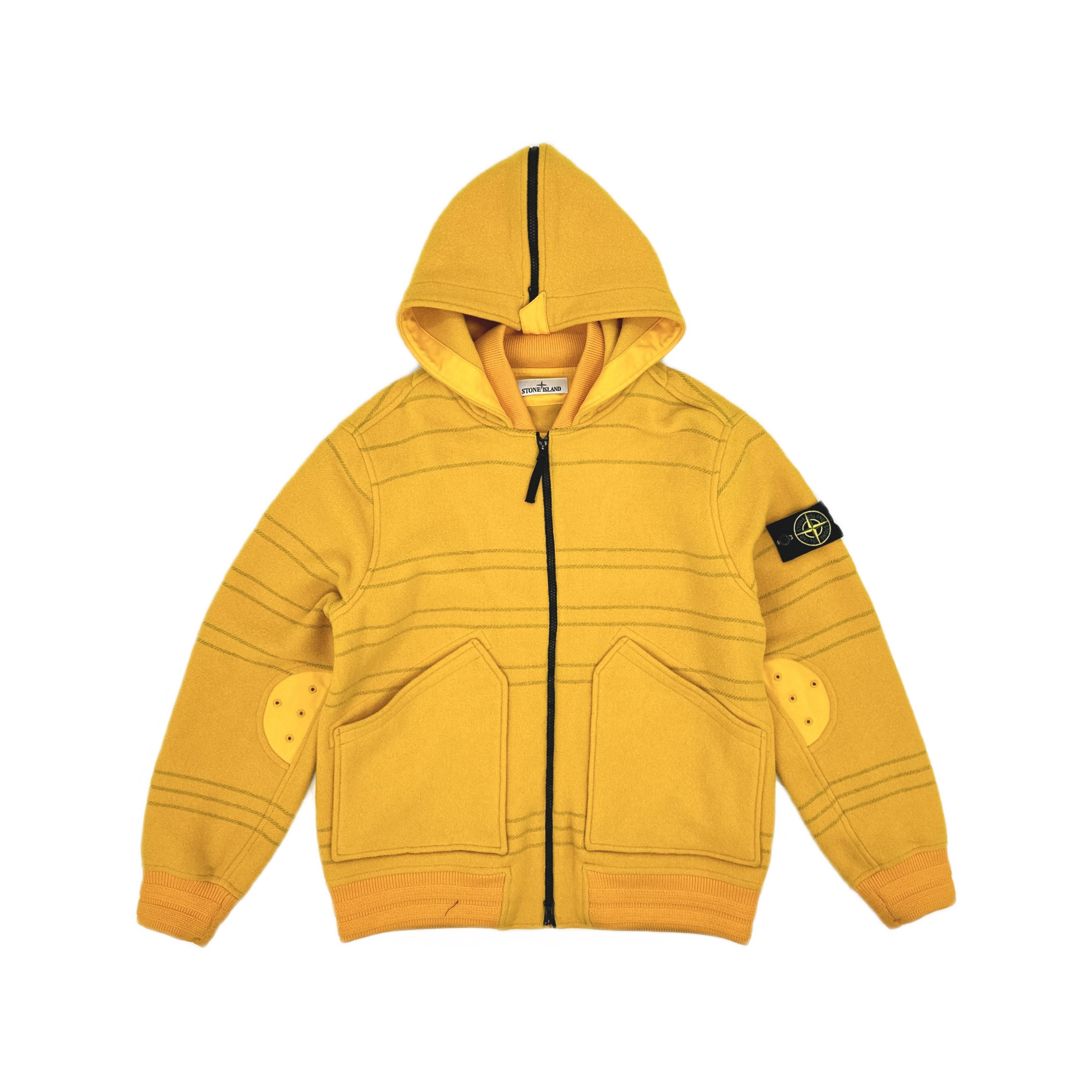 Stone Island Stone Island Wool Blend Hooded Light Jacket Size M Size US M / EU 48-50 / 2 - 1 Thumbnail