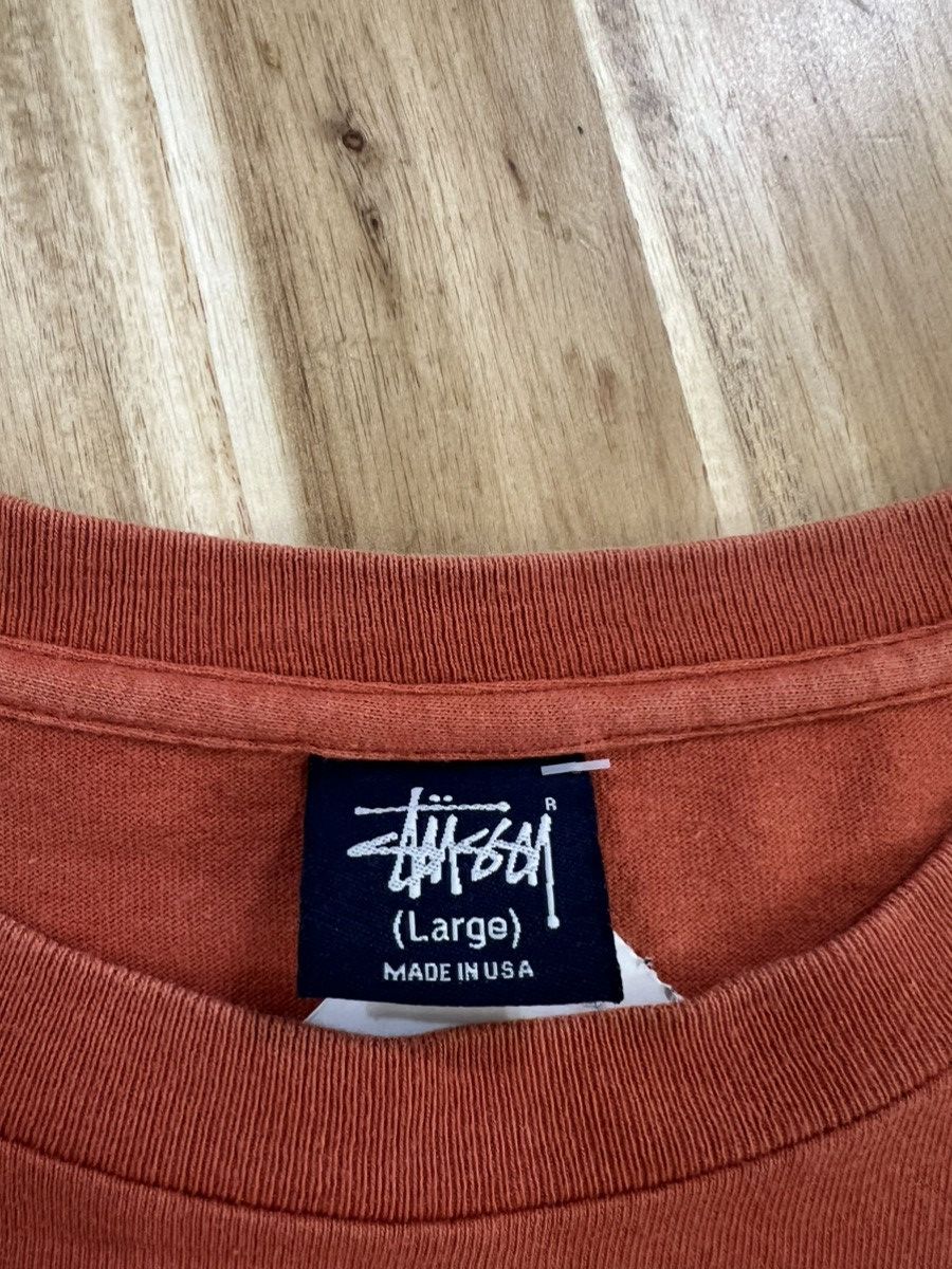 Stussy Vintage Stussy Big Logo T Shirt Size US L / EU 52-54 / 3 - 3 Thumbnail