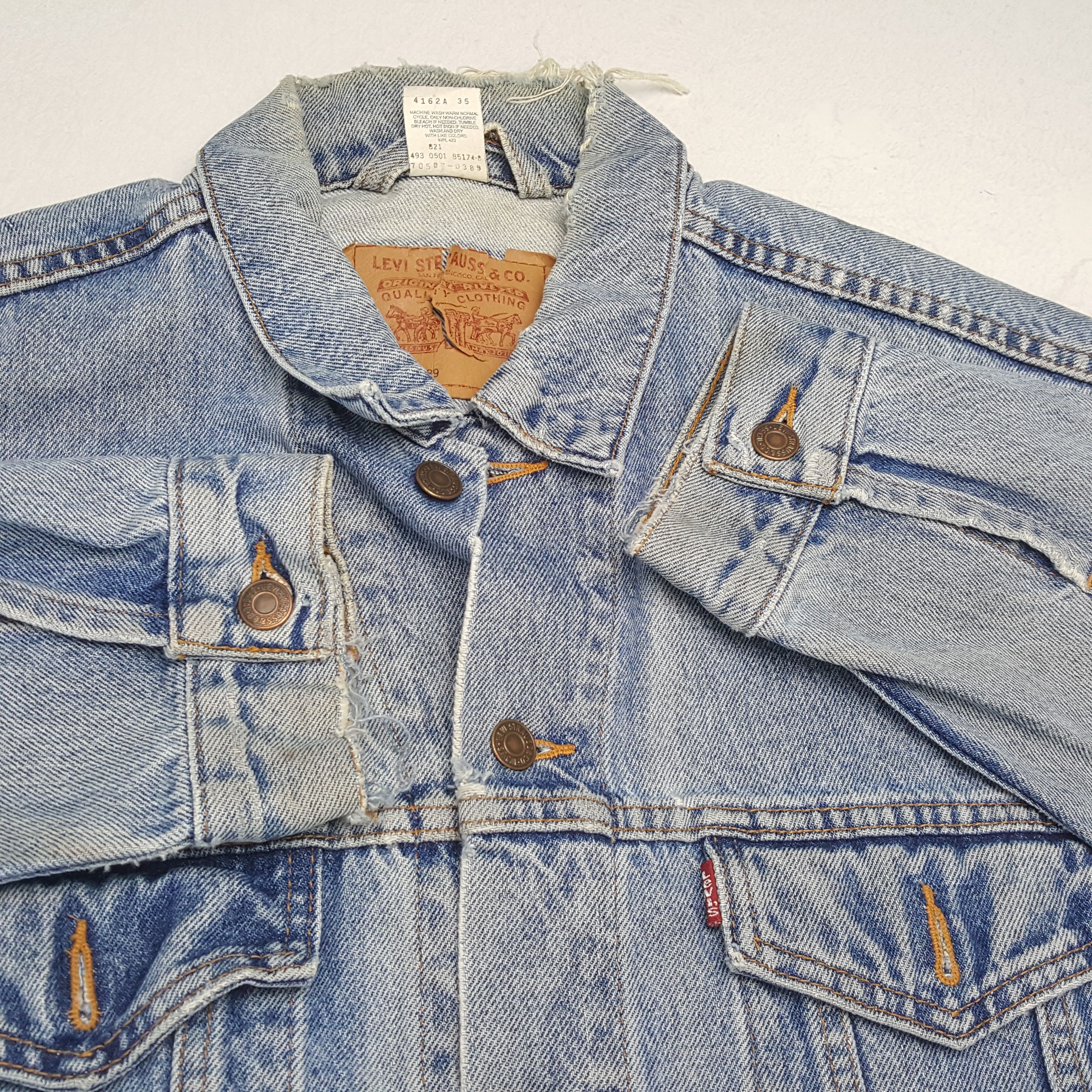 Japanese Brand × Levi's × Vintage Vintage LEVI'S x Jamiroquai Rock Band Custom Jacket Size US L / EU 52-54 / 3 - 9 Thumbnail