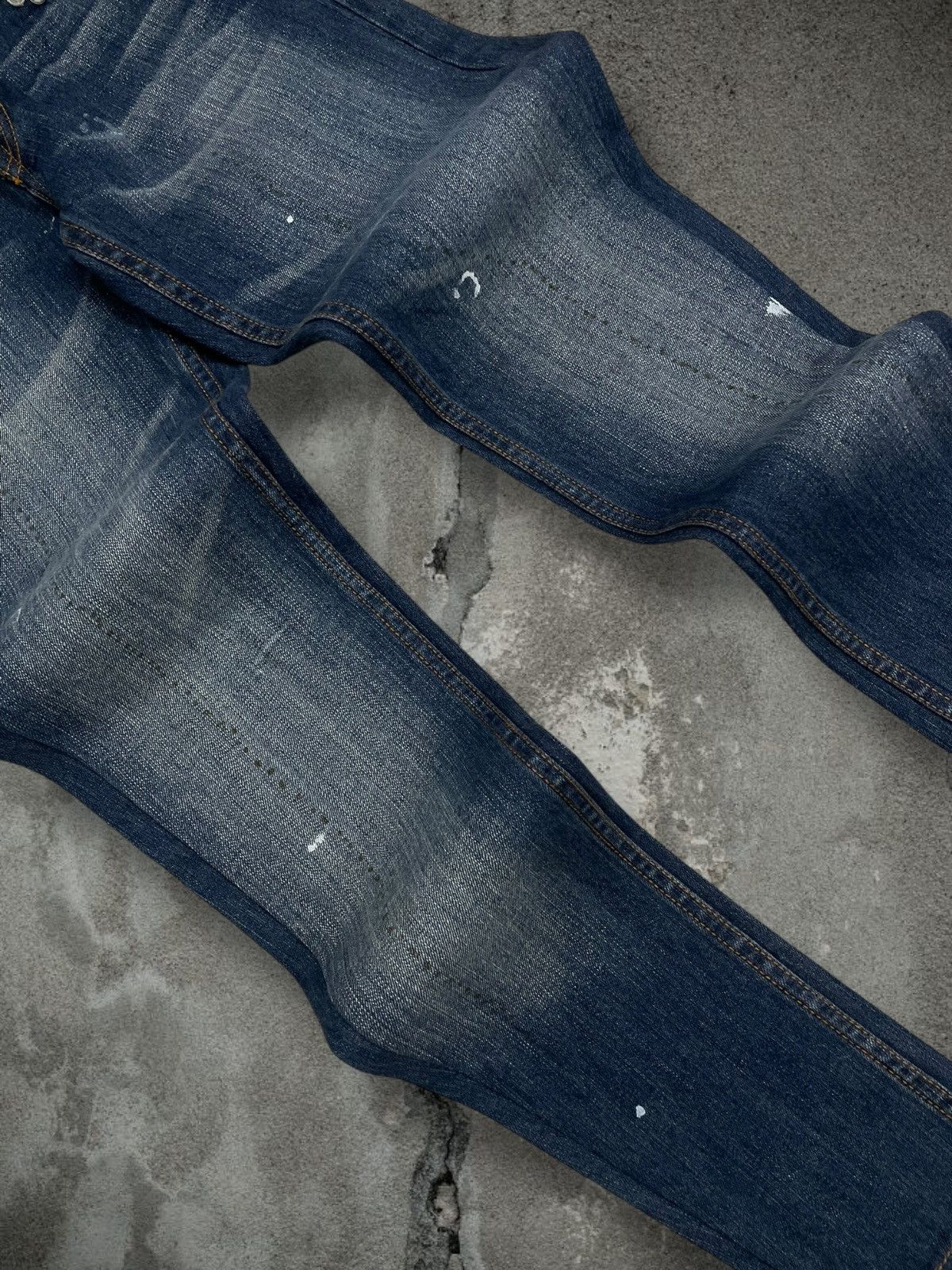 Designer Vintage Rare Og Designer Taverniti Scar Stitch Metal Denim Size US 28 / EU 44 - 6 Thumbnail