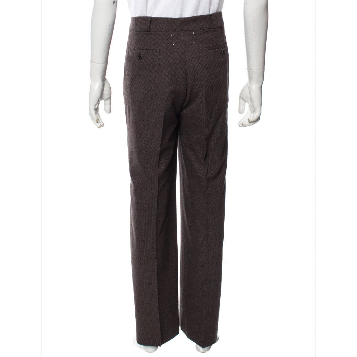 Maison Margiela Maison Margiela Pleated Brown Trousers. Size US 34 / EU 50 - 8 Thumbnail