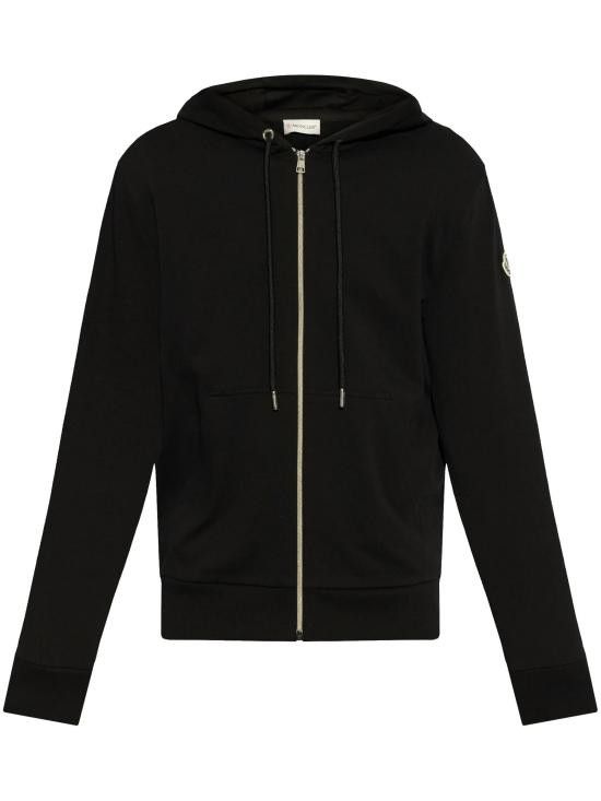 Moncler MONCLER Men Hoodies K10918G0004489AWU 999 BLACK Size US M / EU 48-50 / 2 - 1 Thumbnail