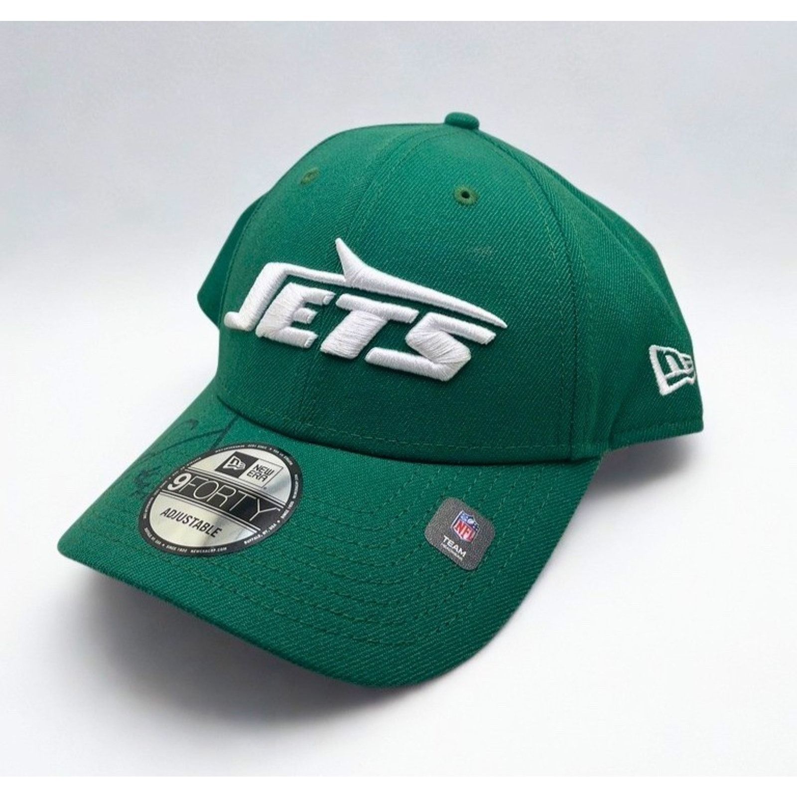 New Era New York Jets Solomon Thomas Signed New Era Strapback Hat Size ONE SIZE - 7 Thumbnail