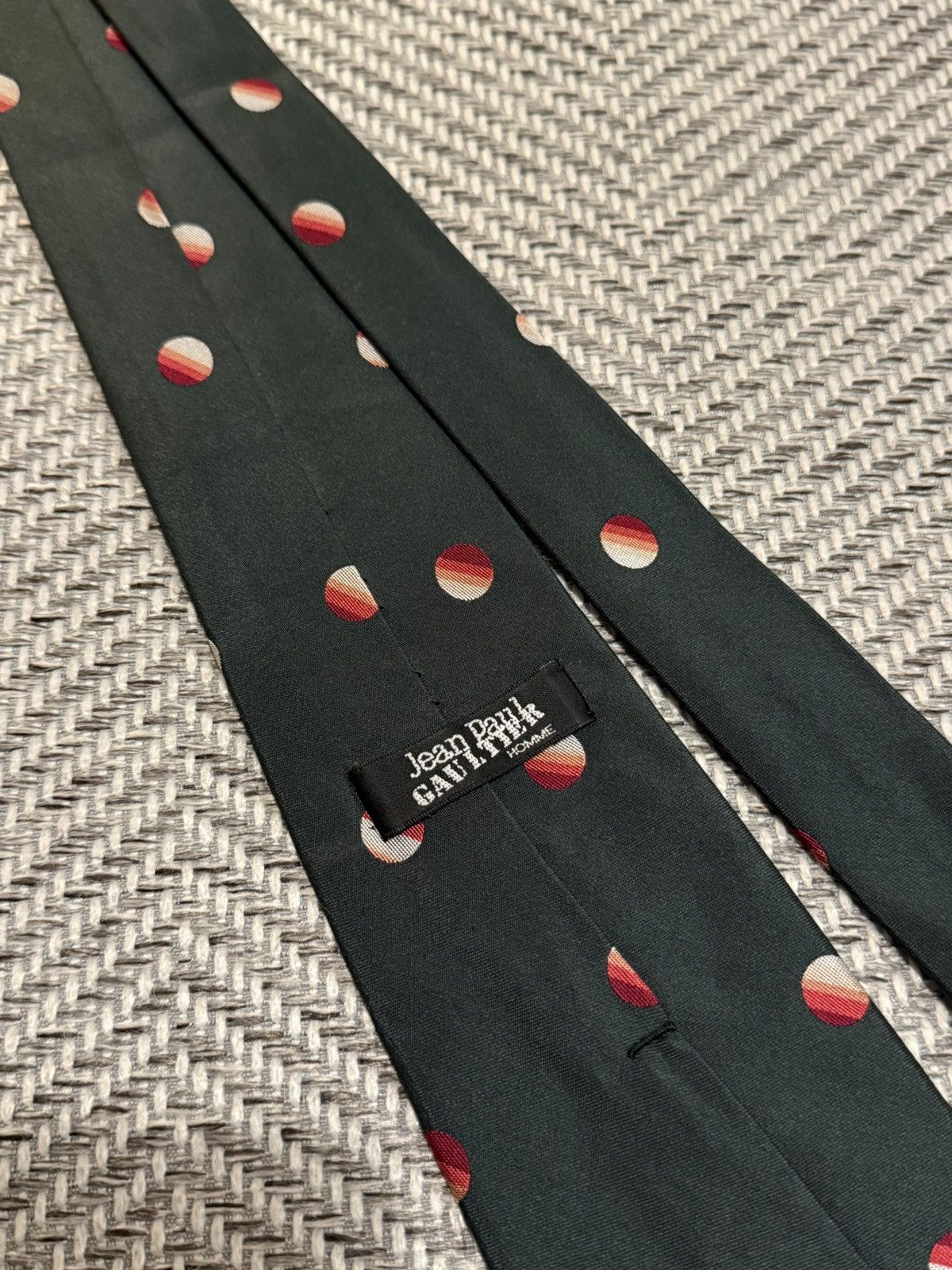 Jean Paul Gaultier Jean Paul Gaultier HOMME Gradient Polka Dot Tie Size ONE SIZE - 5 Thumbnail