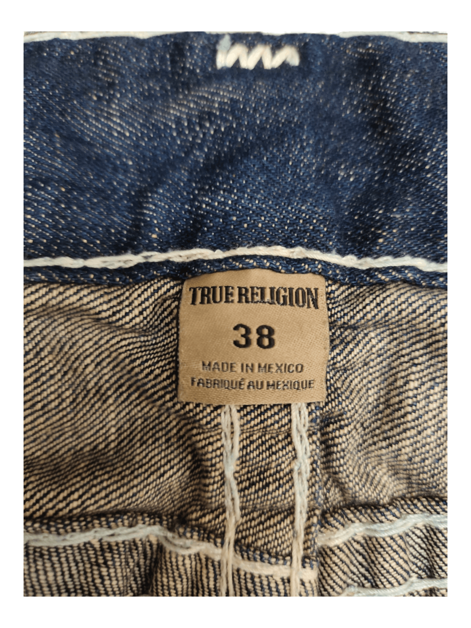 True Religion Vintage Y2k True Religion Big Stitch Denim Pants Streetwear Size US 38 / EU 54 - 16 Thumbnail