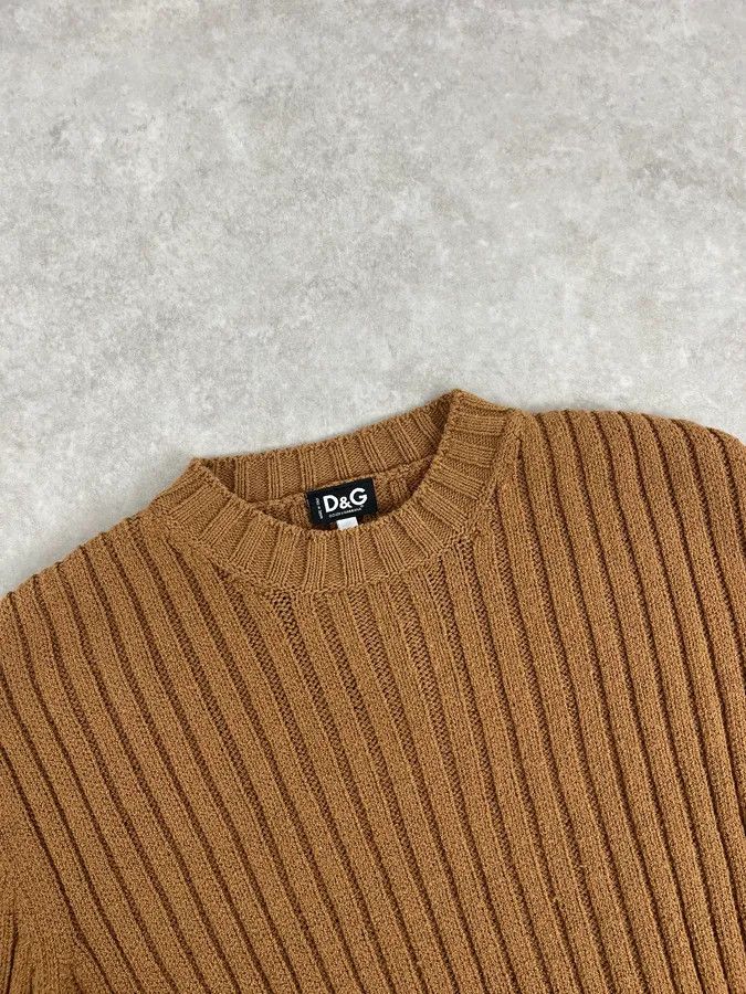 Dolce & Gabbana 2000s Dolce & Gabbana Brown Wool Sweater Size US M / EU 48-50 / 2 - 4 Thumbnail