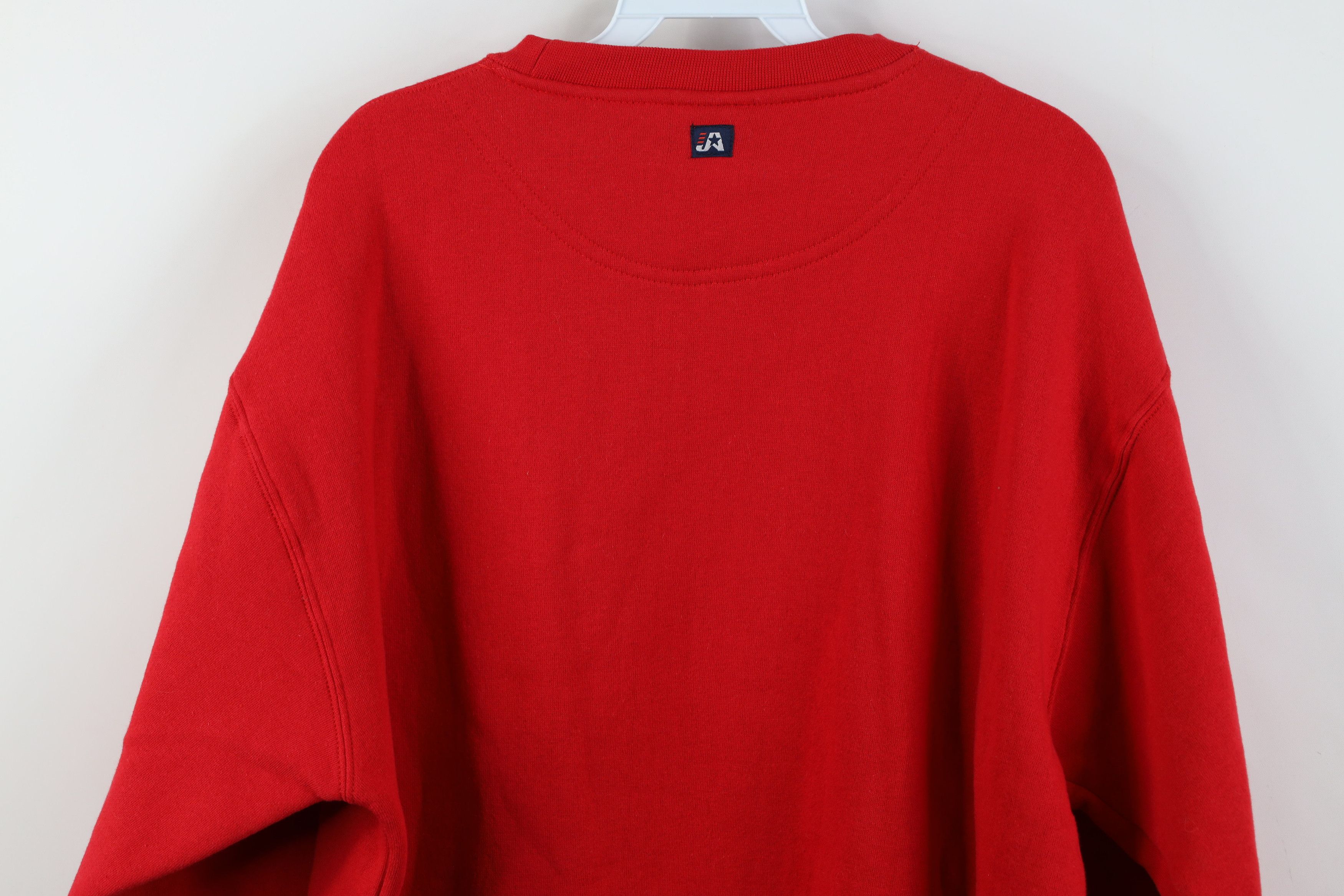Vintage Vintage 90s Y2K Ohio State University Crewneck Sweatshirt Size US L / EU 52-54 / 3 - 12 Thumbnail