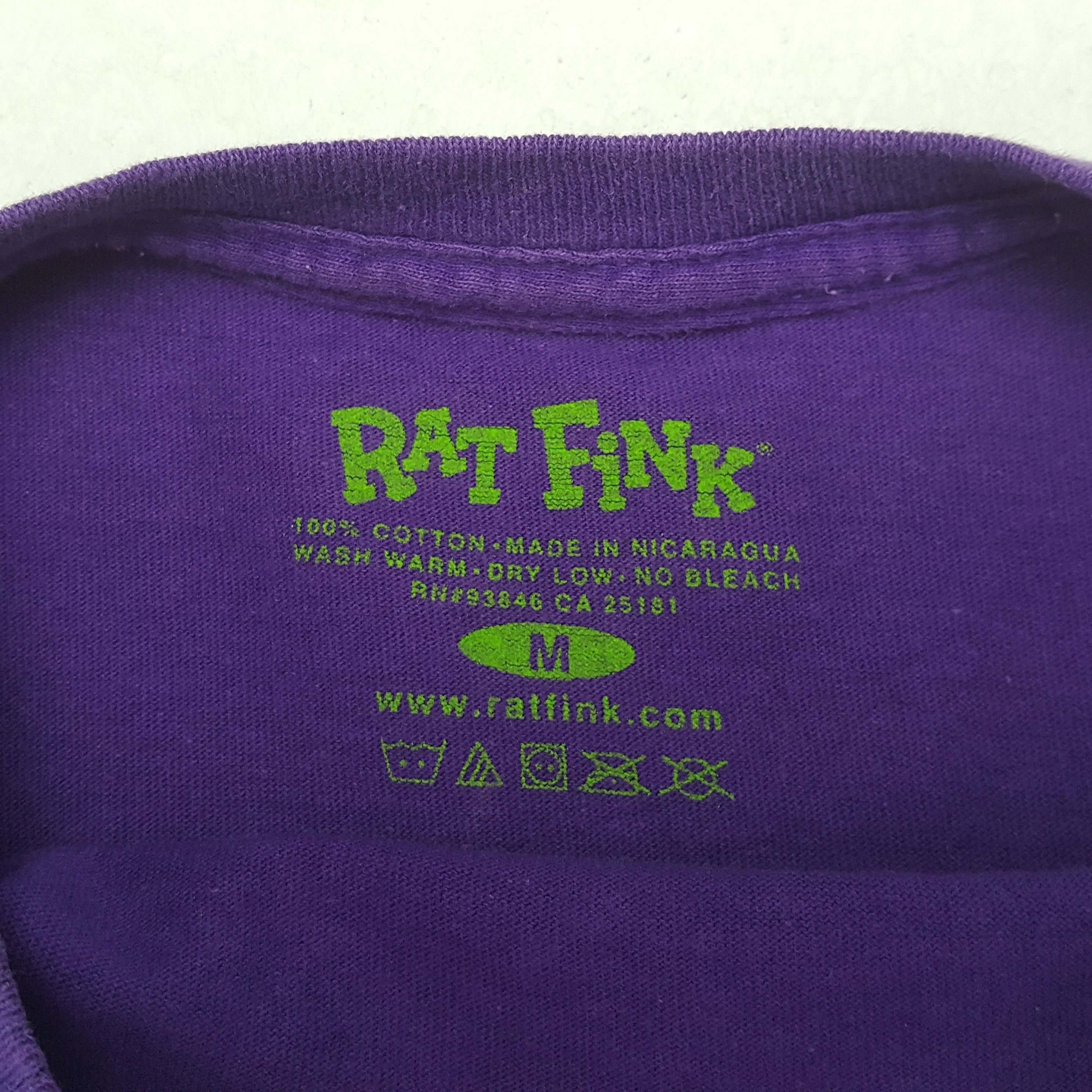 Vintage Rat Fink Band Tshirt RR24 Size US M / EU 48-50 / 2 - 5 Thumbnail