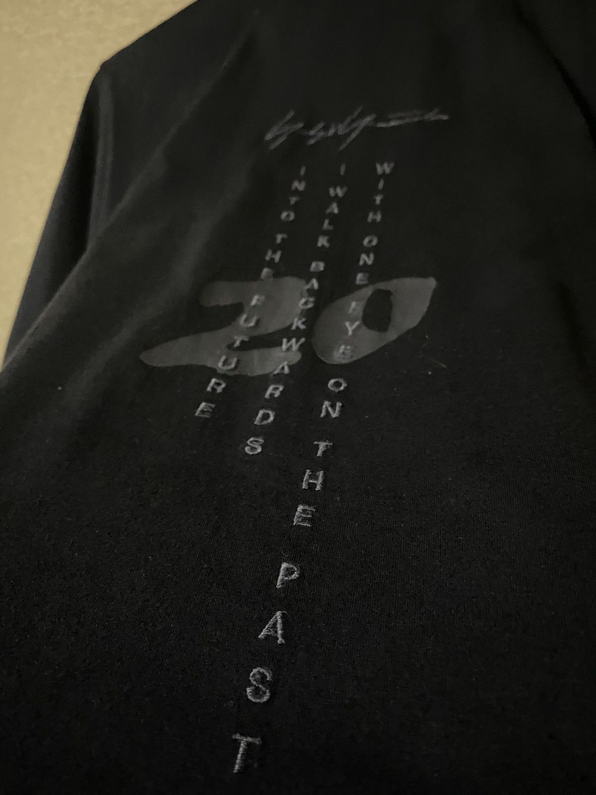 Adidas 20th Anniversary Y3 Adidas Yohji Yamamoto Commemorative Tee Size US S / EU 44-46 / 1 - 9 Thumbnail