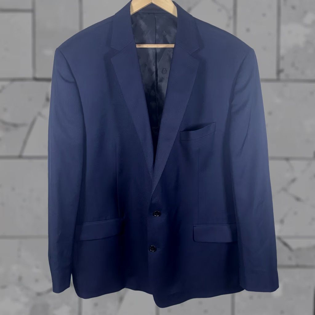 Ralph Lauren Lauren Ralph Lauren Black Label Sport Coat Mens 50 L Wool Blue 2 Button Navy Size US M / EU 48-50 / 2 - 1 Thumbnail