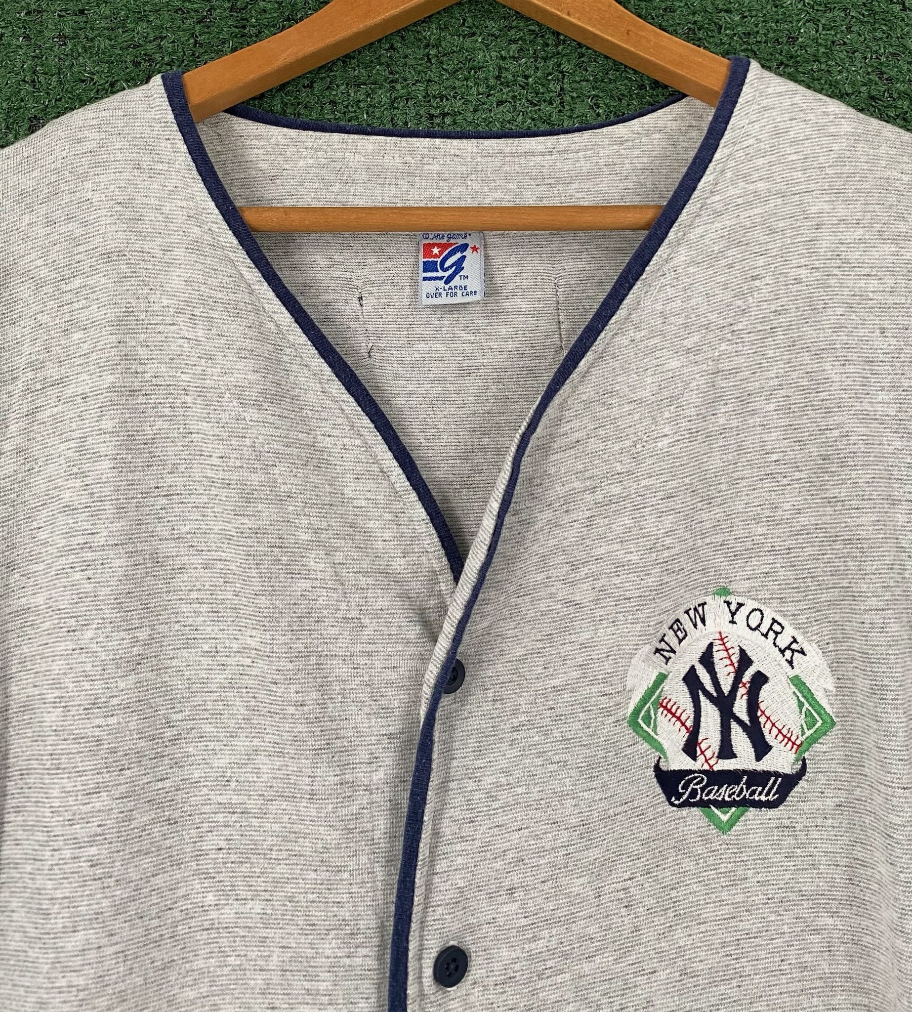 The Game 1992 The Game New York Yankees MLB Jersey T-Shirt Large Size US L / EU 52-54 / 3 - 2 Thumbnail