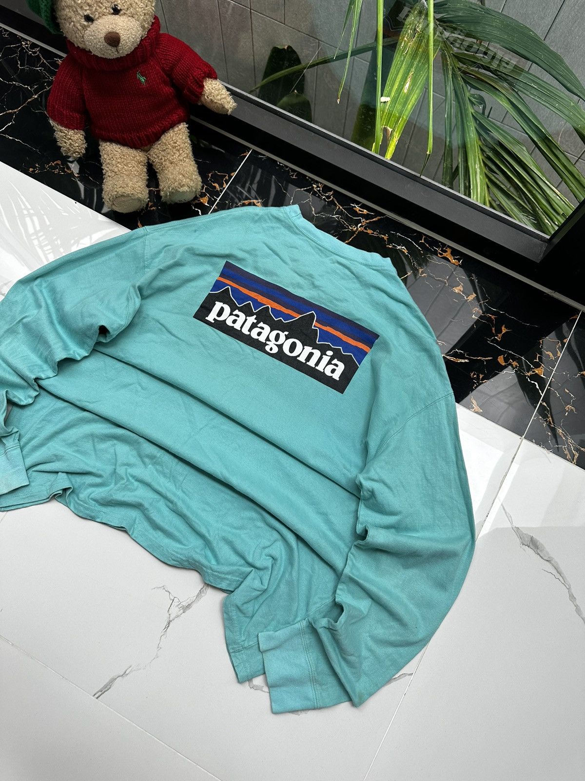 Patagonia × Vintage PATAGONIA VINTAGE BIG LOGO STREETWEAR LONGSLEEVE Size US L / EU 52-54 / 3 - 4 Thumbnail