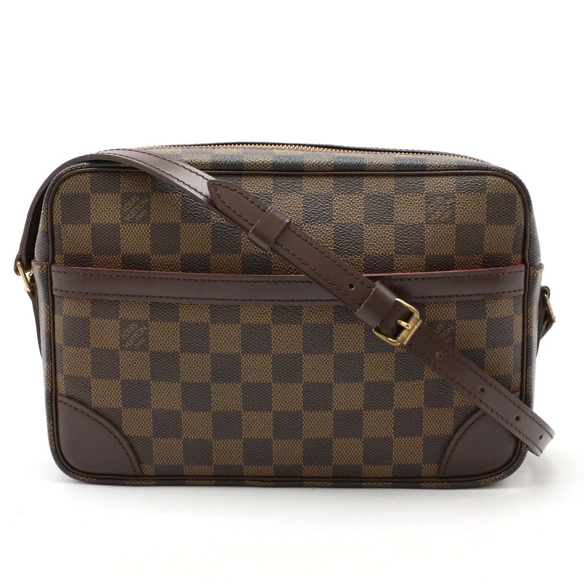 Louis Vuitton Louis Vuitton Louis Vuitton Damier Trocadero 27 Shoulder Bag N48085 Canvas Crossbody Bag N48085 in Good Condition Size ONE SIZE - 1 Thumbnail