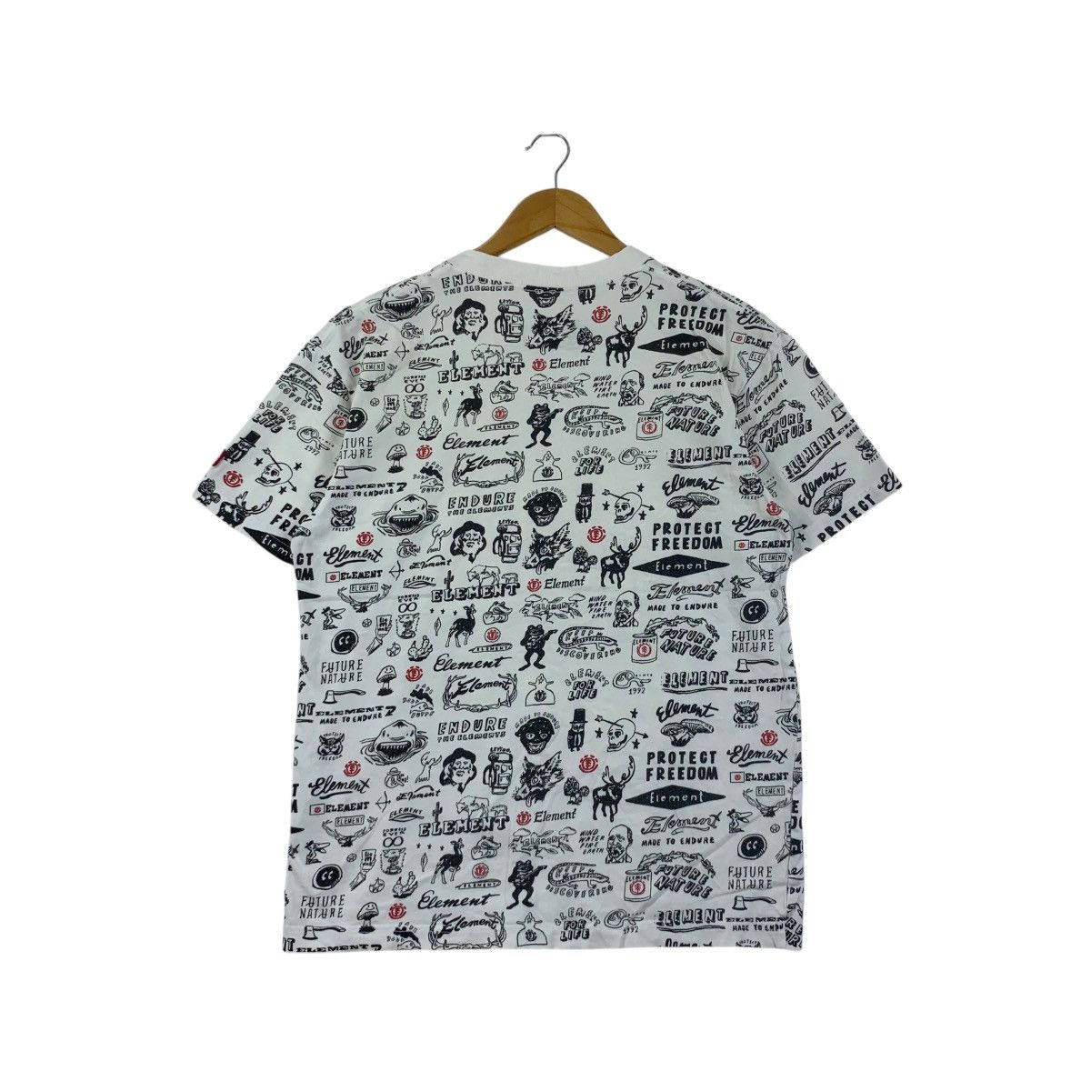 Element ELEMENTS SKATEBOARD AOP Over Print Endure Rebel Tee Shirt Size US M / EU 48-50 / 2 - 4 Thumbnail