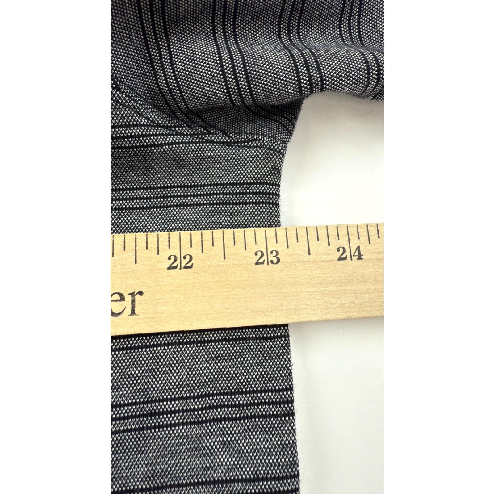 Vintage Broletto Polo Shirt Men Large Gray Striped Cotton Casual Long Sleeve Button Necktop Size US L / EU 52-54 / 3 - 7 Thumbnail
