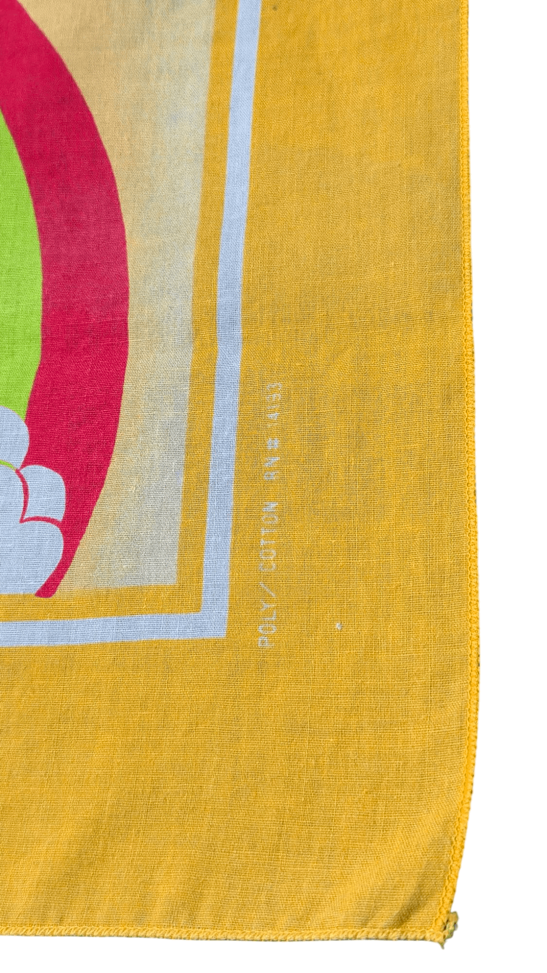 Vintage Vintage 80s/90s Unicorn Rainbow Made Usa Poly/Cotton Bandana Size ONE SIZE - 4 Thumbnail