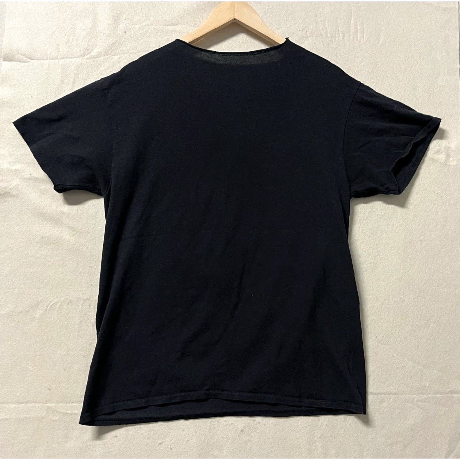 Vintage Dodge Men's T-Shirt Black L Cotton Distressed Logo SRT Challenger Rip Neck Short Sleeve Shirt Regular Fit Size US L / EU 52-54 / 3 - 2 Thumbnail