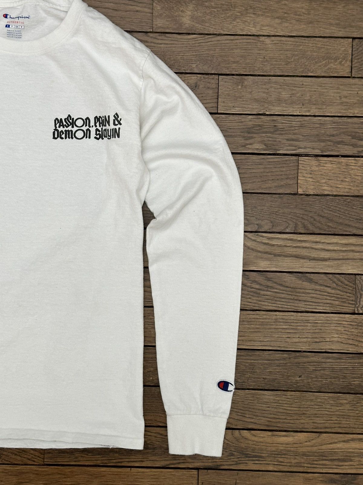 Champion Kid Cudi Passion Pain & Demon Slayin' Virgil Abloh Album Tee Size US S / EU 44-46 / 1 - 4 Thumbnail