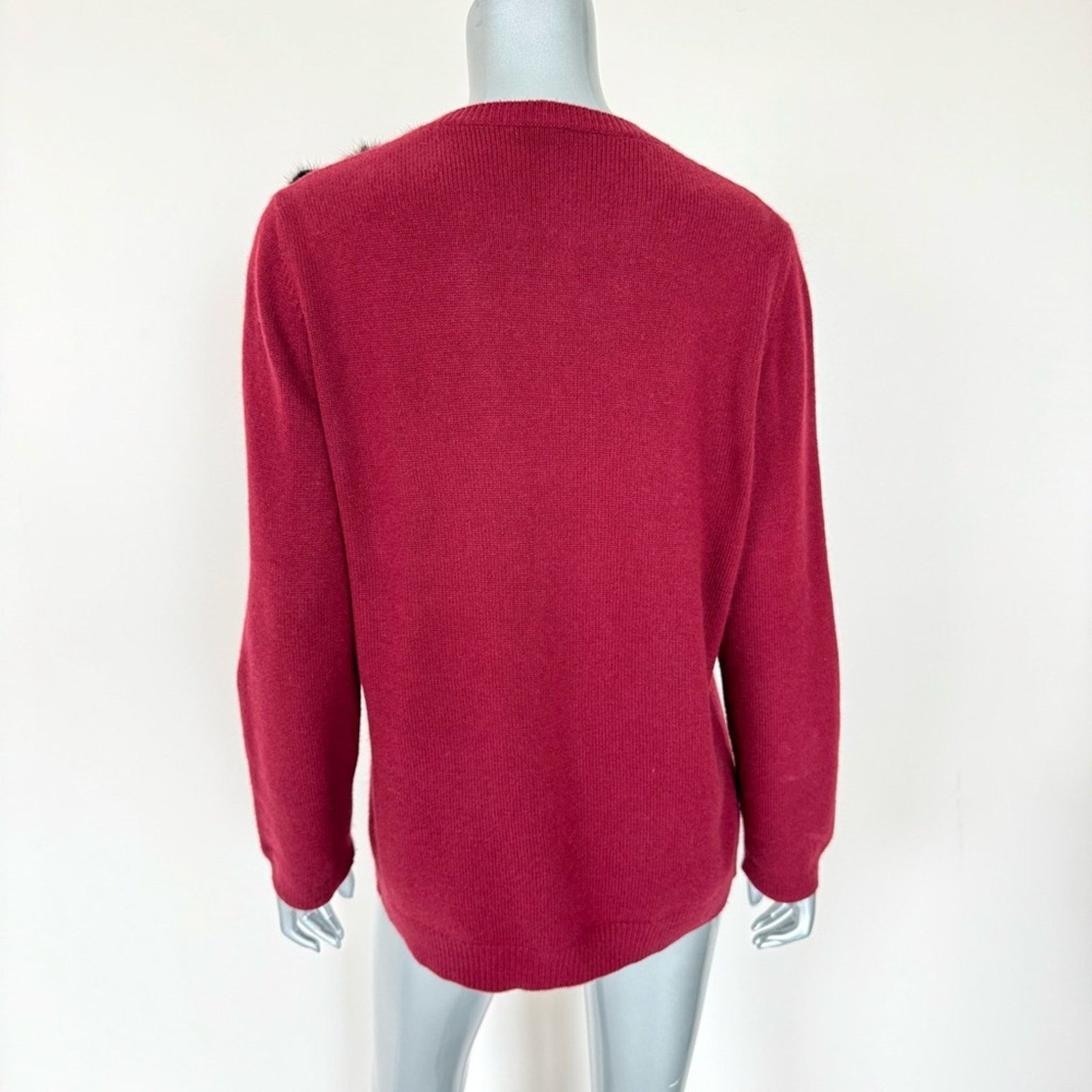 Louis Vuitton Louis Vuitton women cashmere sweater size L Authentic Size L / US 10 / IT 46 - 4 Thumbnail