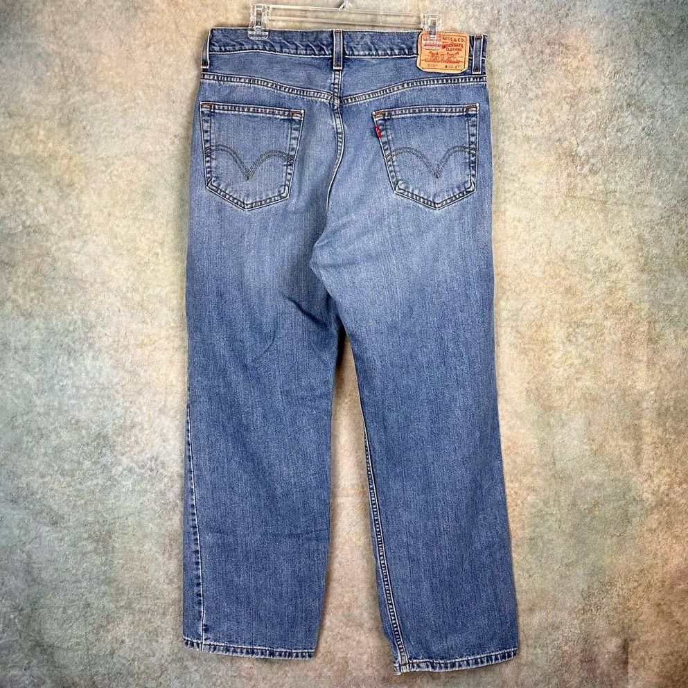 Levi's × Vintage Vintage Levis 559 Denim Jeans 36x30 Relaxed Fit Straight Size US 36 / EU 52 - 1 Thumbnail
