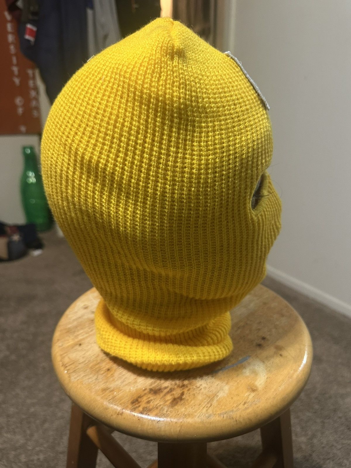 Anti Social Social Club Vintage USPS Mailman “triple mustard” ski mask 00s Size ONE SIZE - 3 Thumbnail