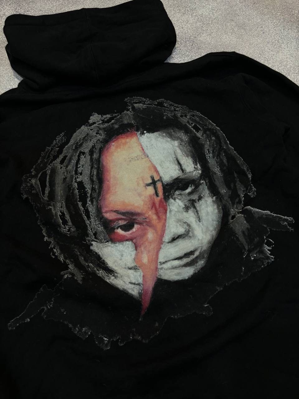 Japanese Brand Revenge x Trippie Redd Trippie Reptile Logo Hoodie in Black Size US L / EU 52-54 / 3 - 5 Thumbnail